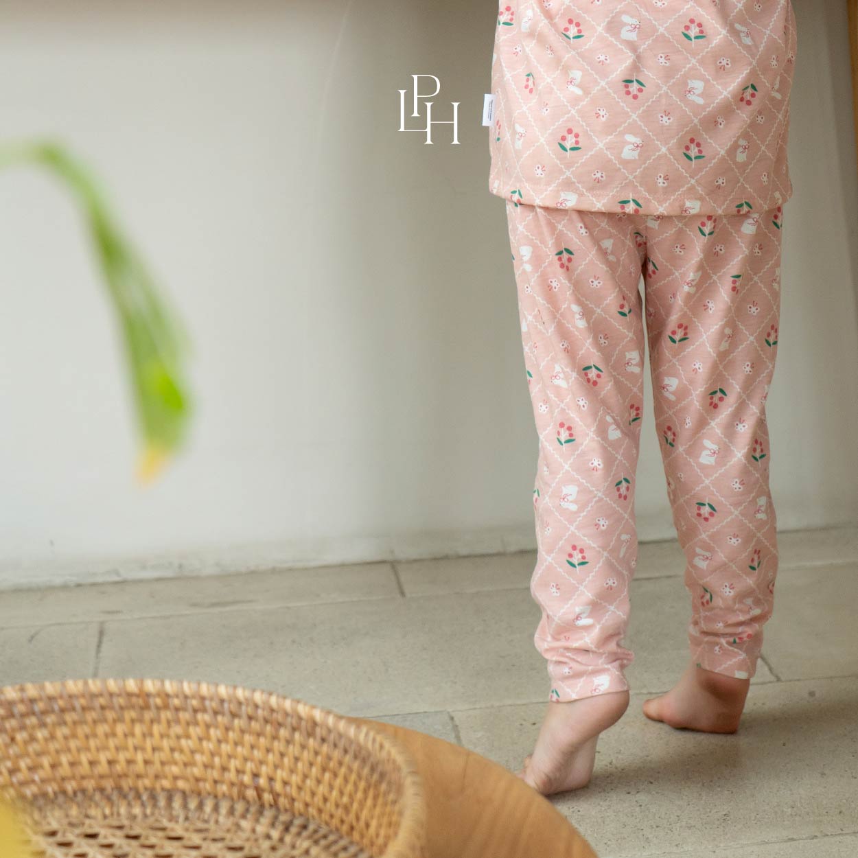 Little Wear 36.0 Shoulder Button Long Set