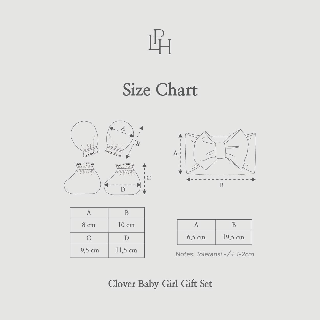 Clover Baby Girl Gift Set