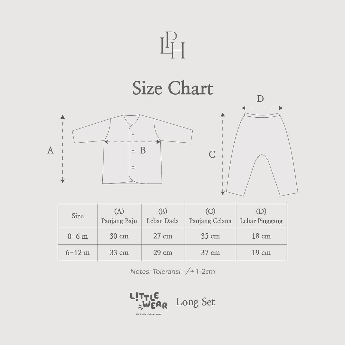 Little Wear Long Set 44.0