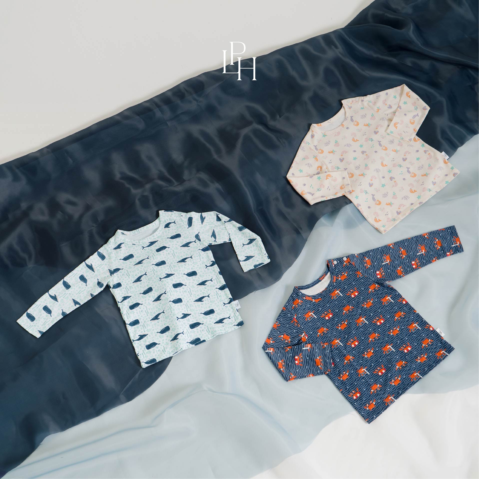 Little Wear Shoulder Button Long Set 39.0