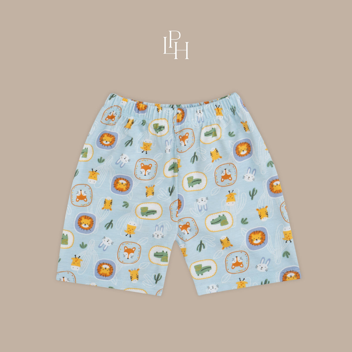 Little Wear Shoulder Button Short Set 45.0
