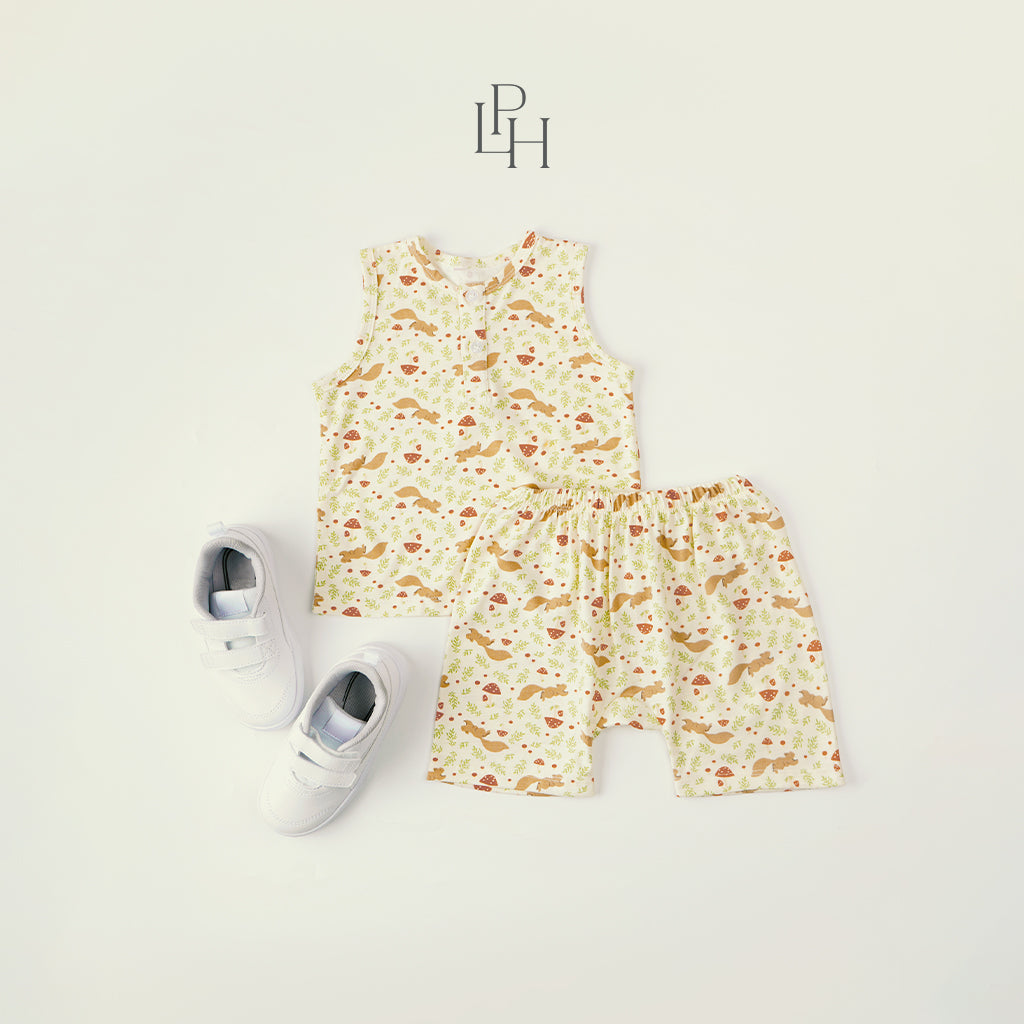Little Wear Henley Sleeveless Set 24.0