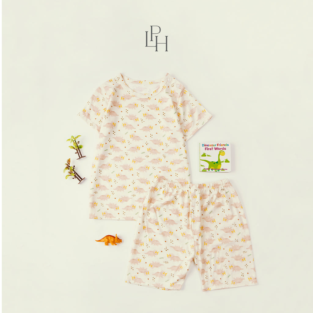 Little Wear Shoulder Button Short Set 25.0