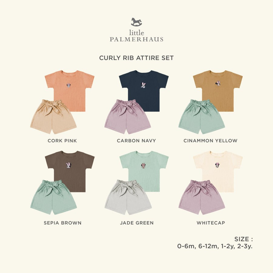 Disney Mickey Trip Curly Rib Attire Set