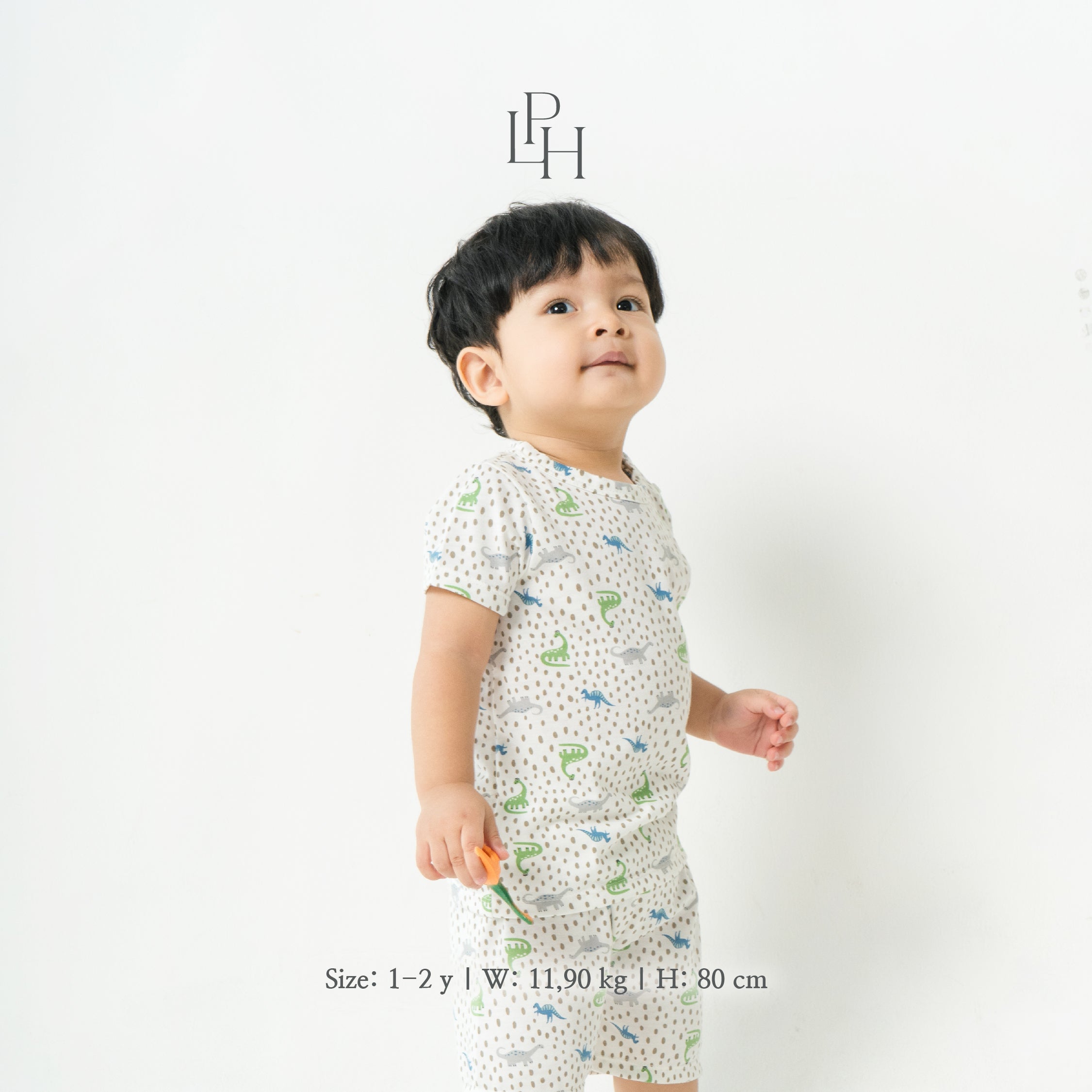 Little Wear Shoulder Button Short Set 25.0