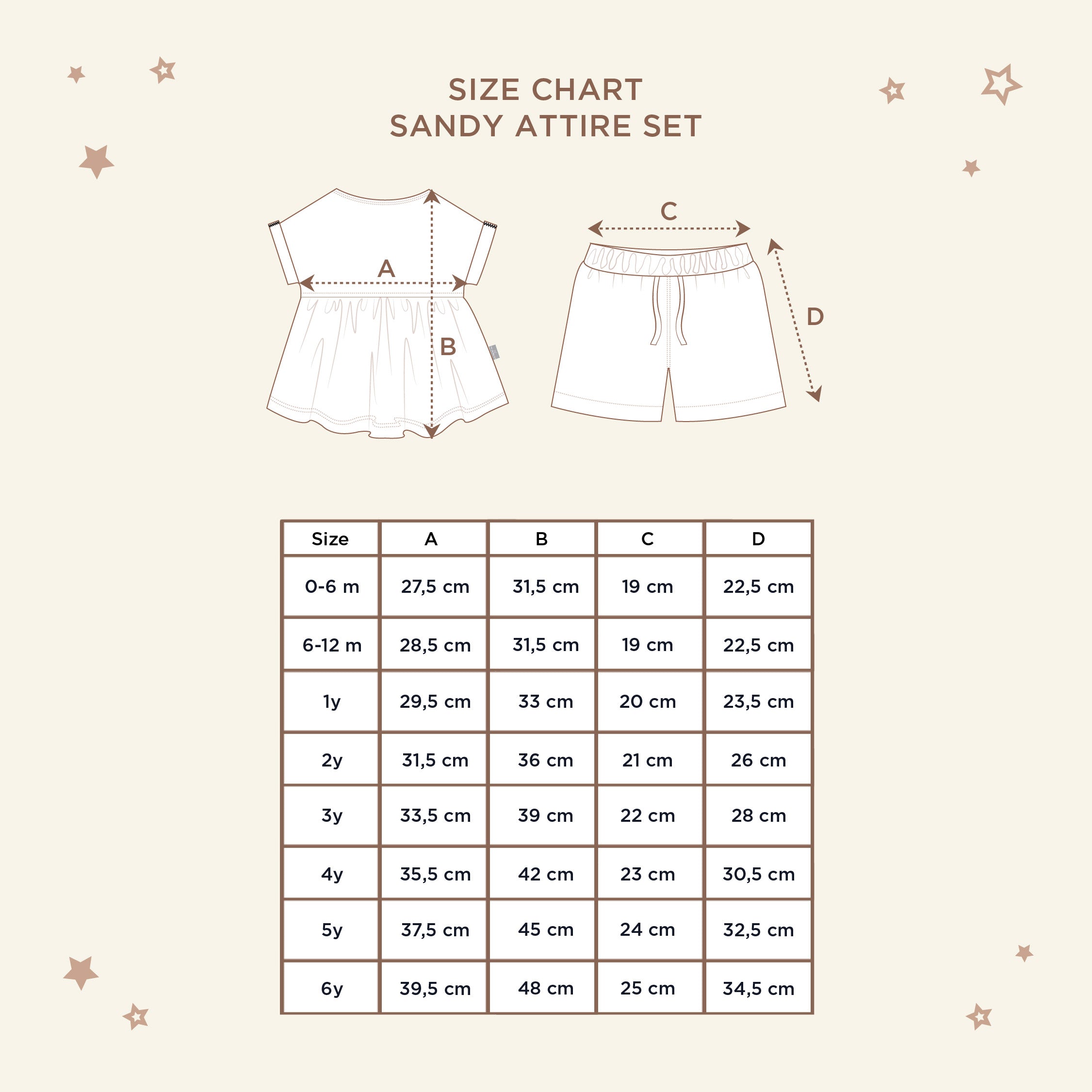 Sandy Attire Set
