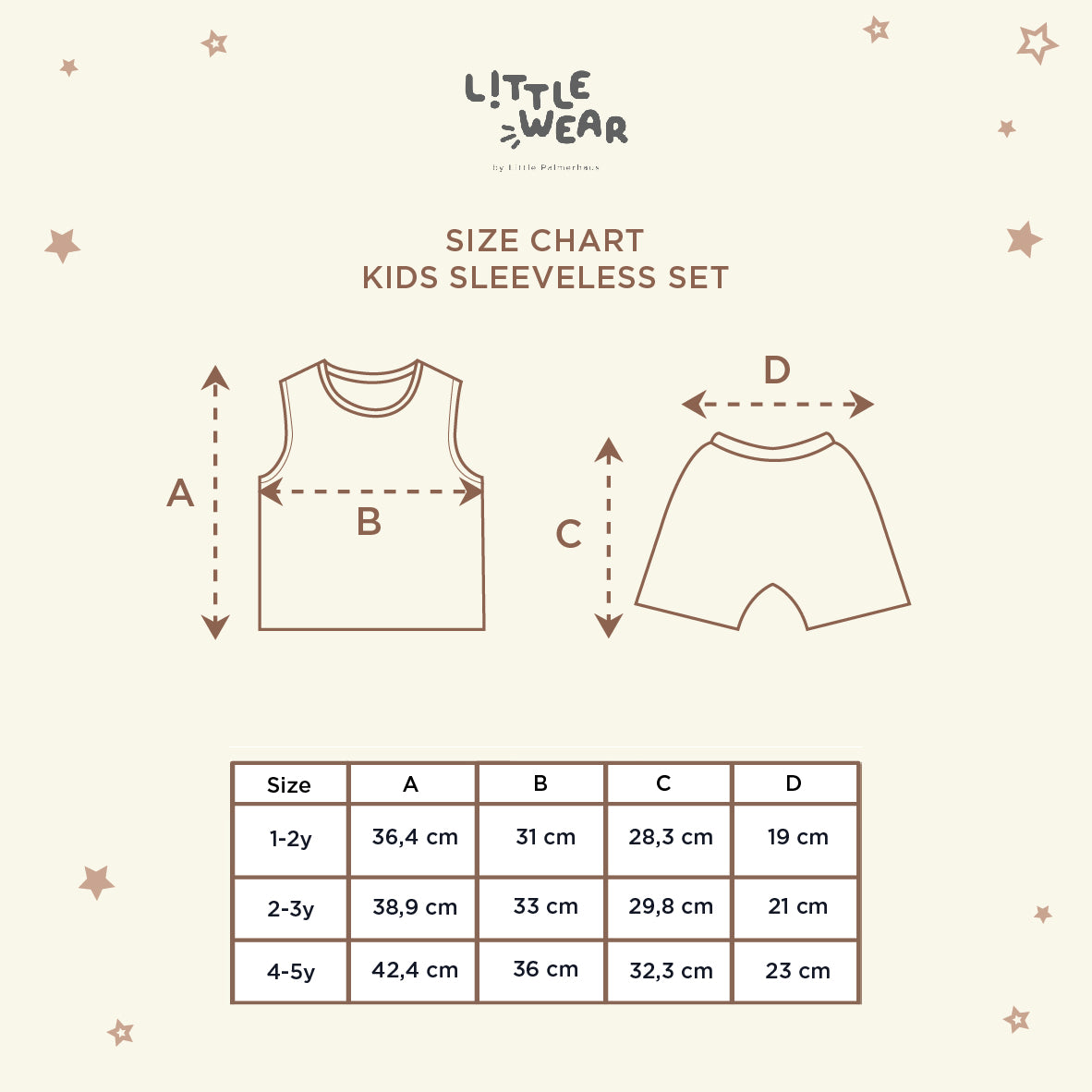 Little Wear Kids Sleeveless Set 17.0