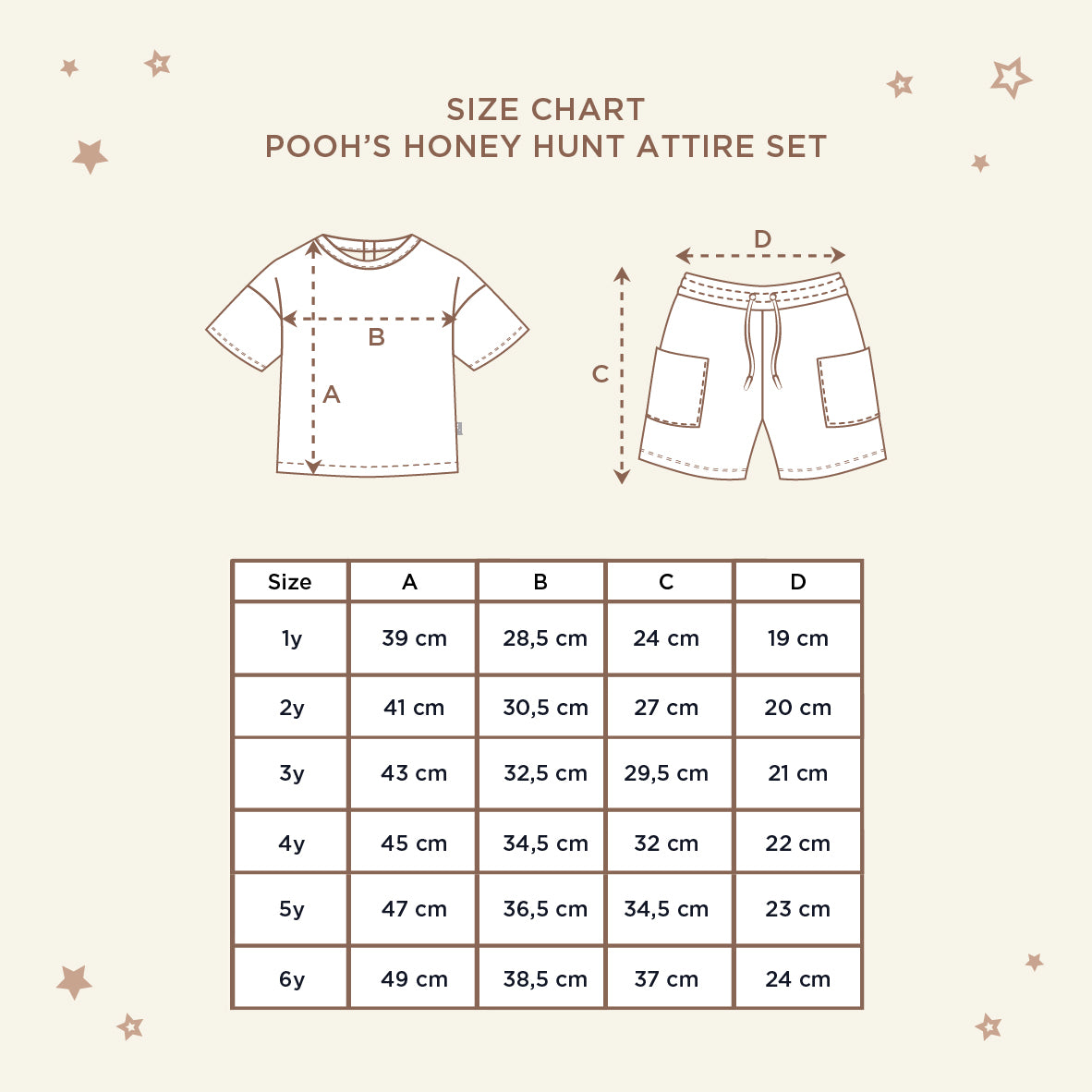 Pooh's Honey Hunt Attire Set