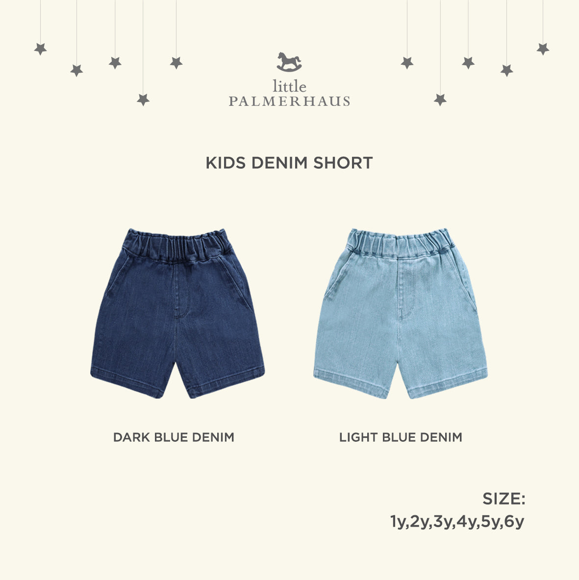 Kids Denim Short 5.0