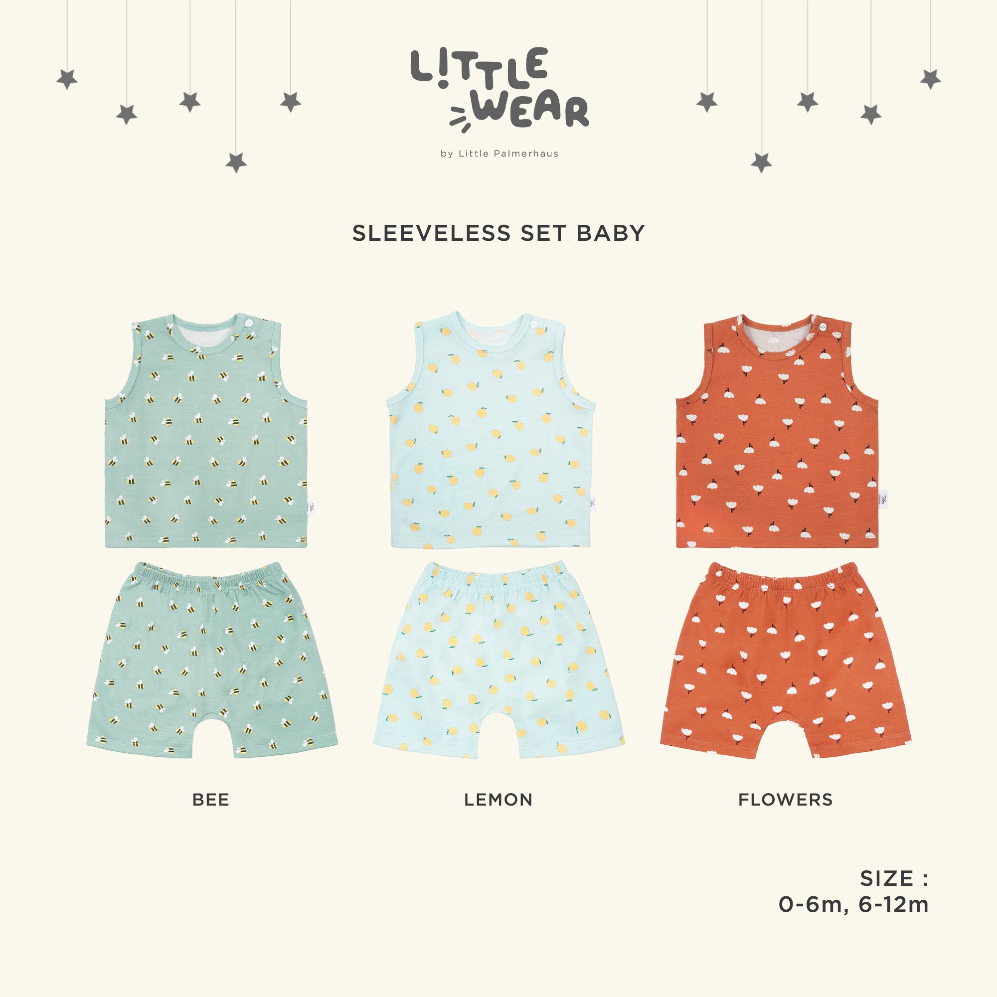 Little Wear Baby Sleeveless Set 18.0