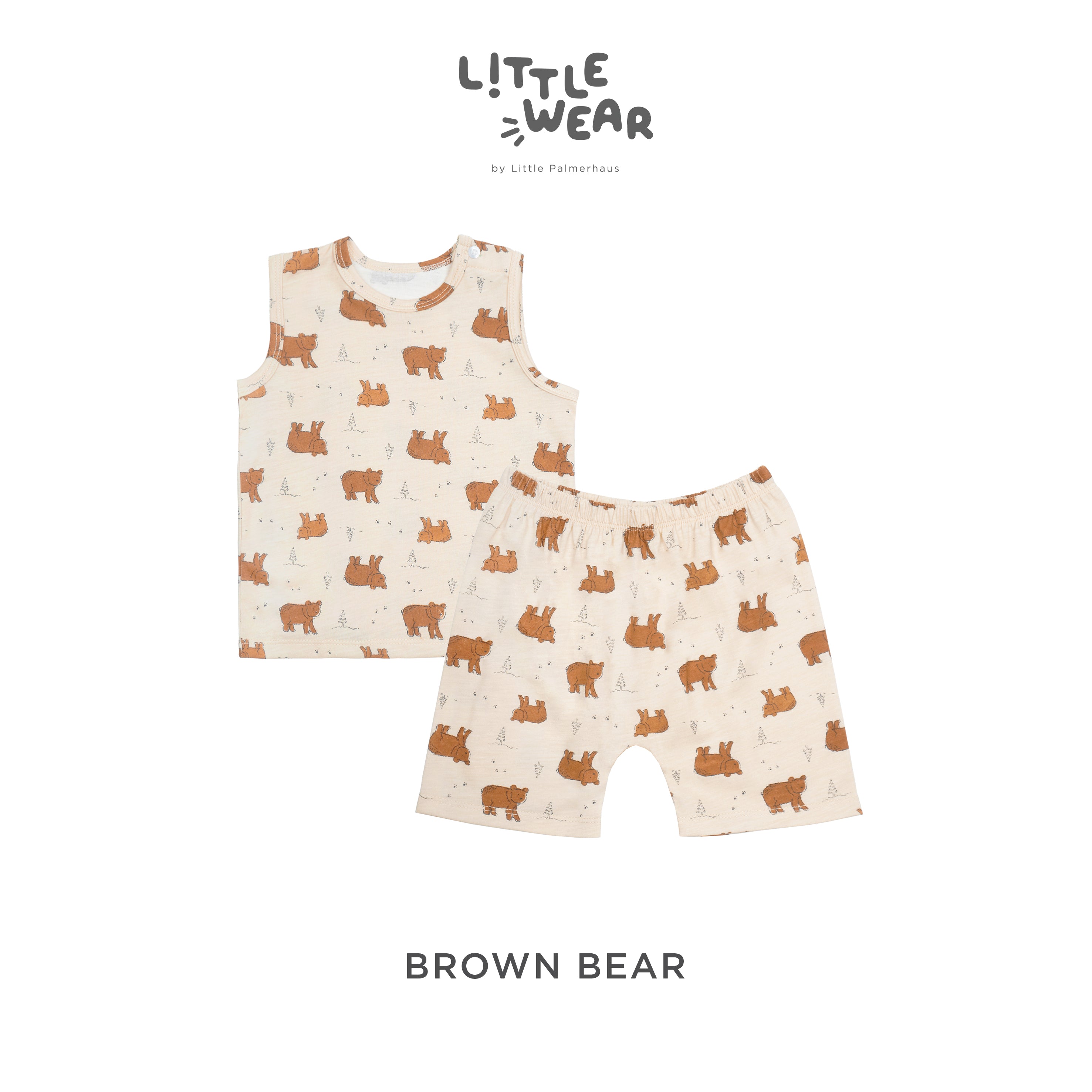 Little Wear Baby Sleeveless Set 17.0