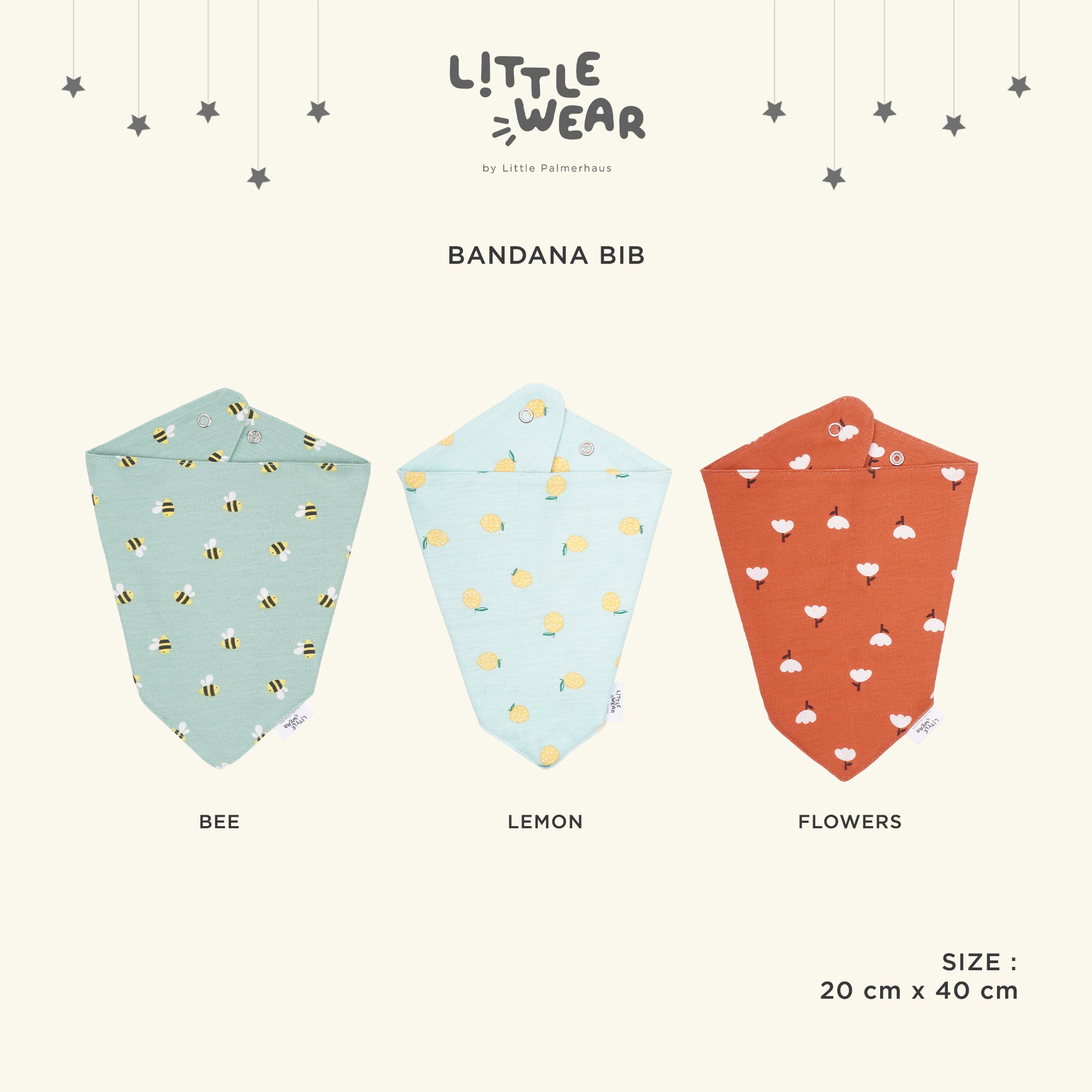 Little Wear Bandana Bib 18.0