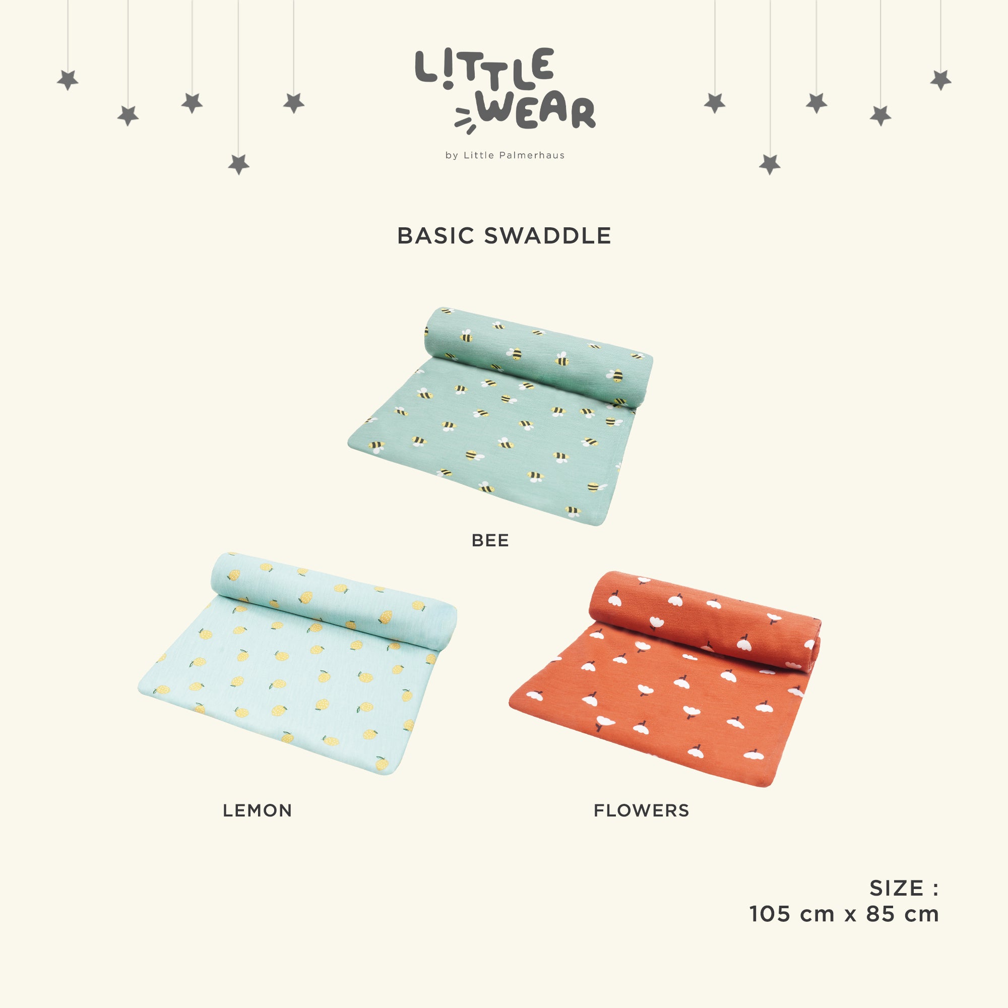 Little Wear Basic Swaddle 18.0