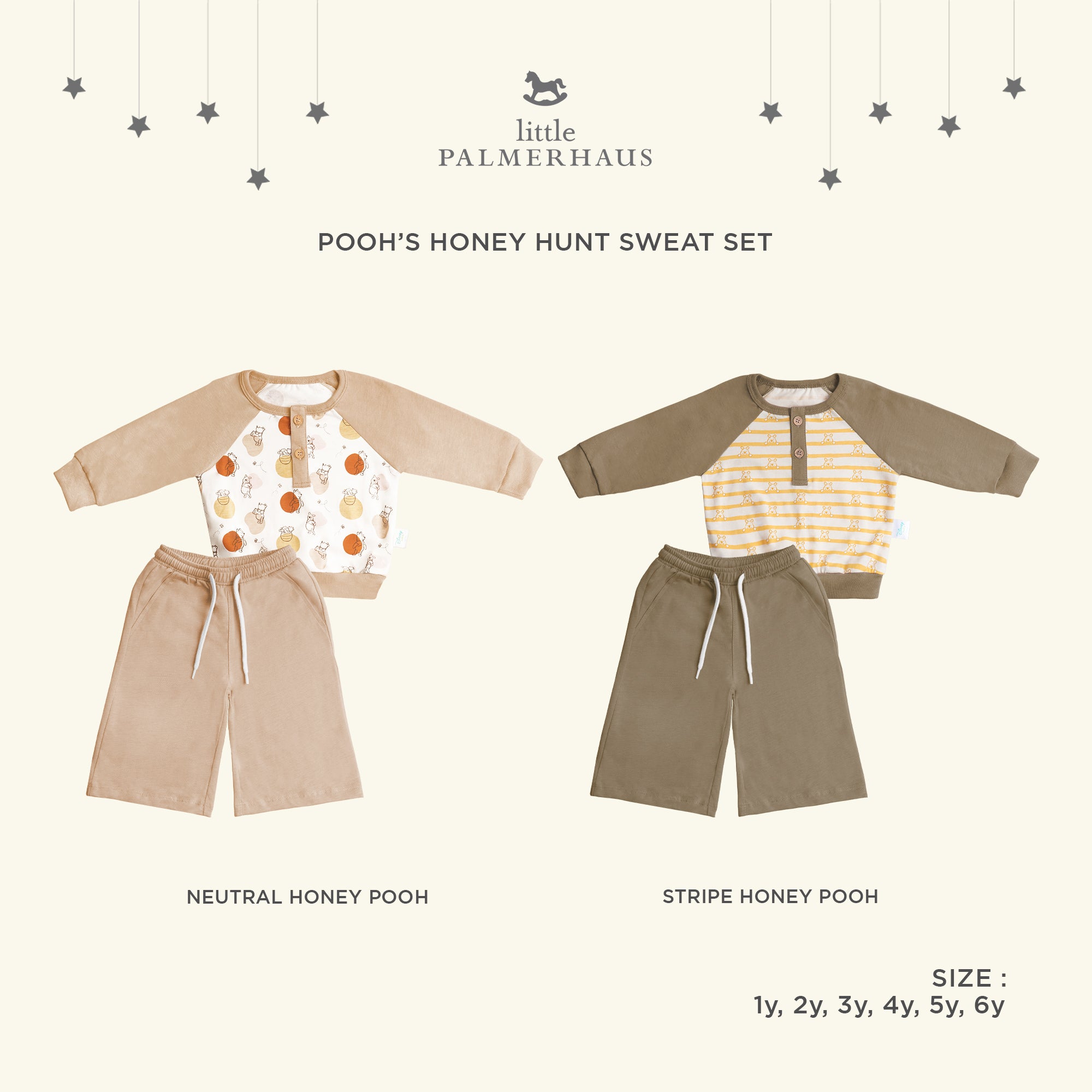 Pooh's Honey Hunt Sweat Set
