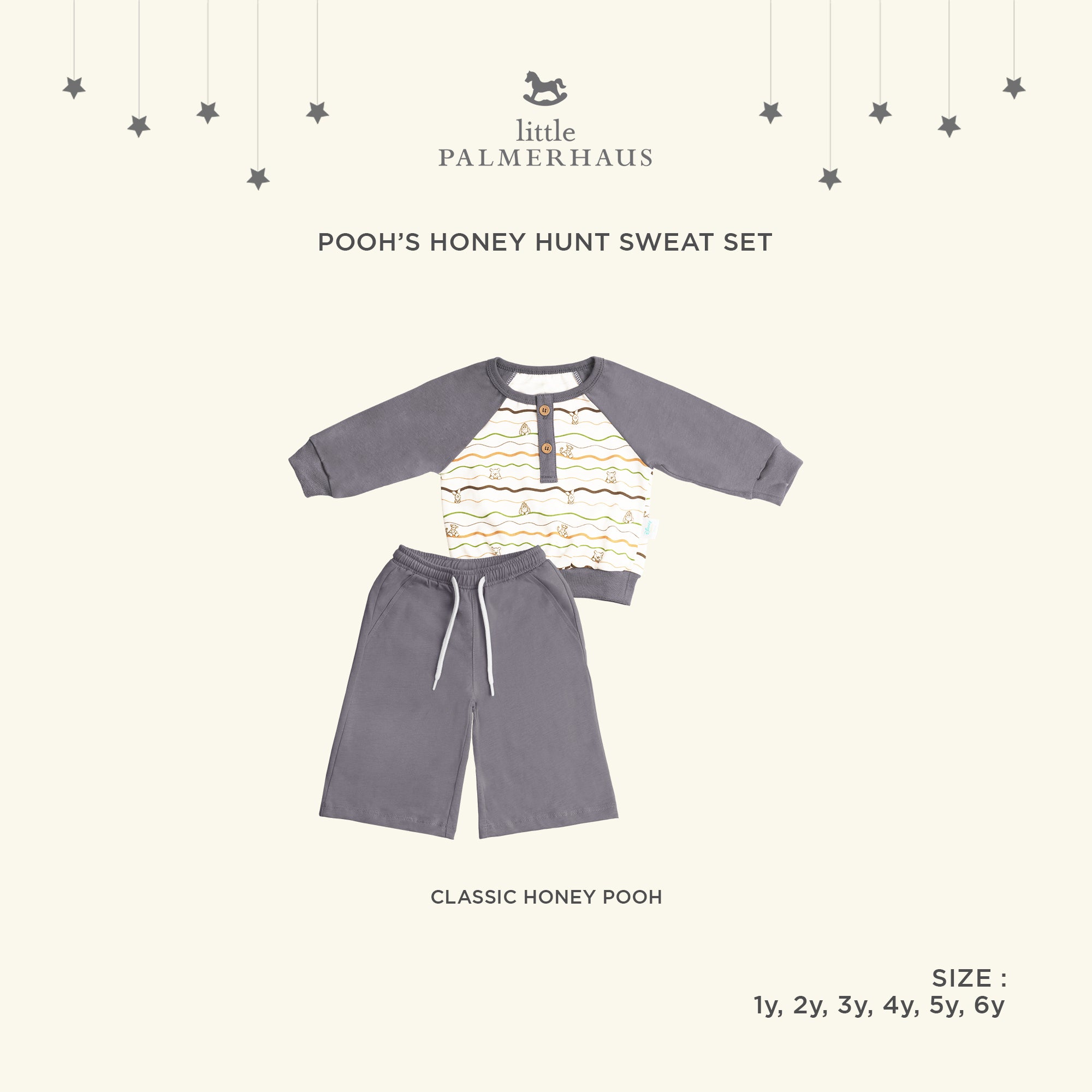 Pooh's Honey Hunt Sweat Set