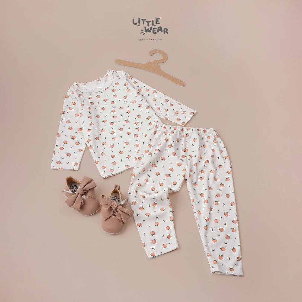 Little Wear Shoulder Button Long Set 19.0