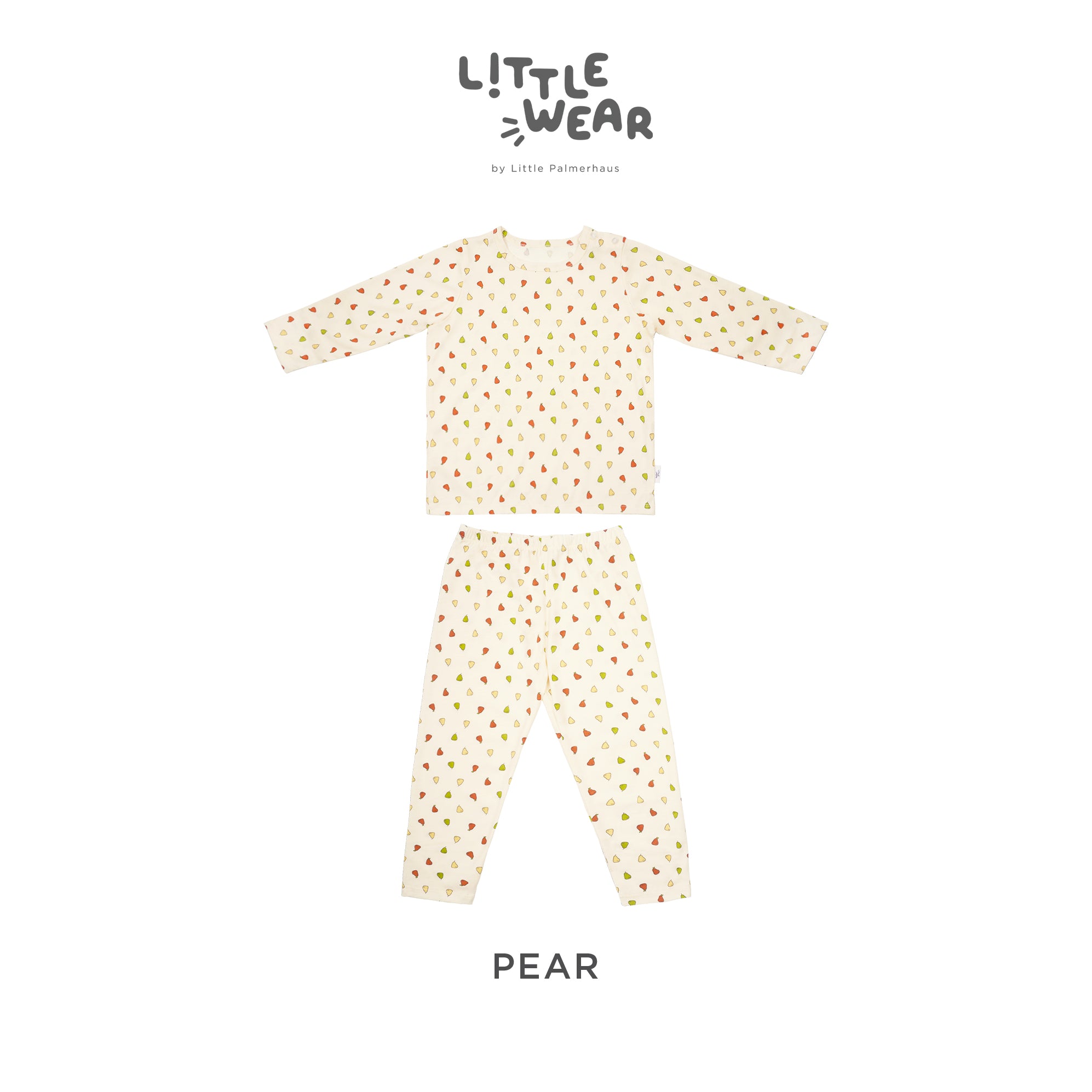 Little Wear Shoulder Button Long Set 19.0
