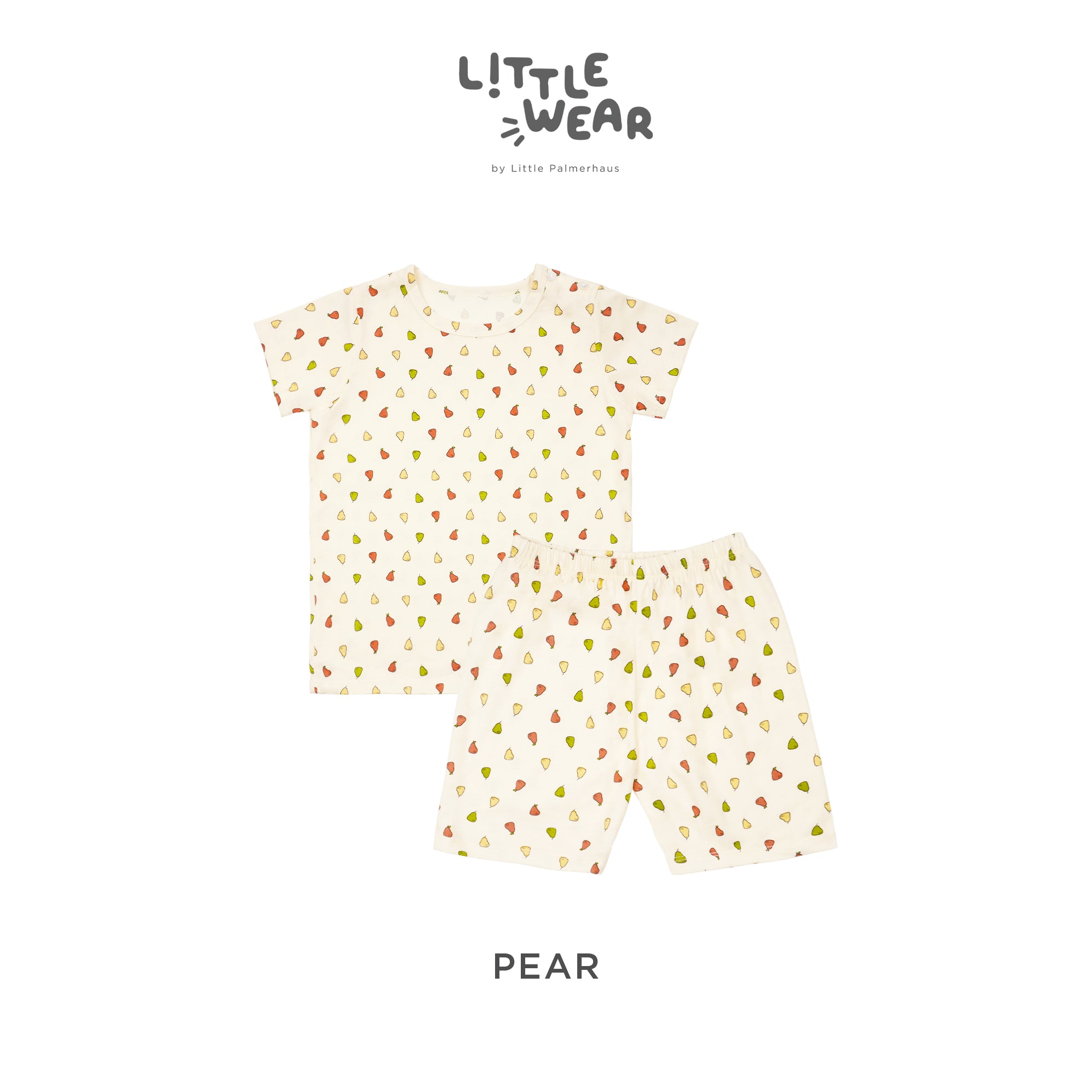 Little Wear Shoulder Button Short Set 19.0