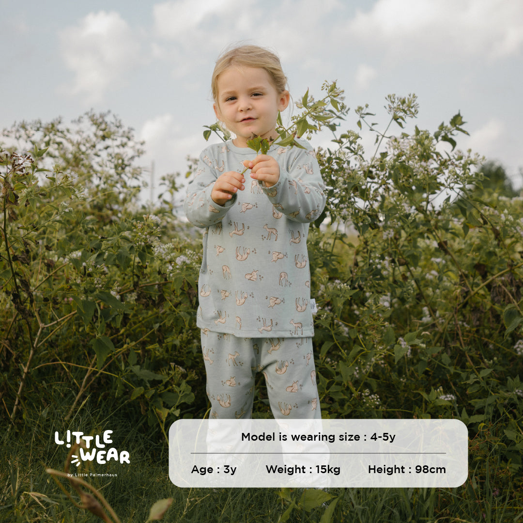 Little Wear Shoulder Button Long Set 17.0