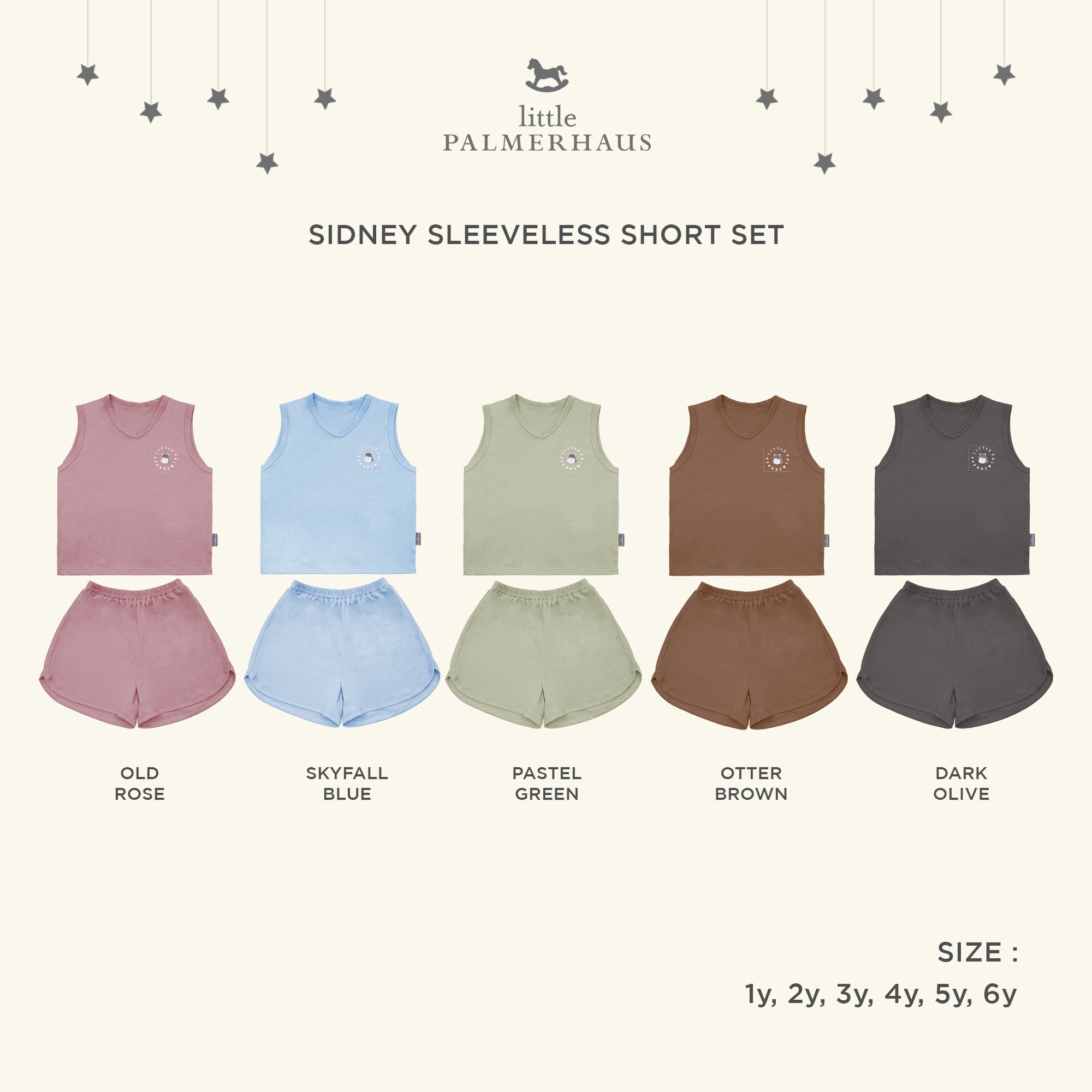 Sidney Sleeveless Short Set