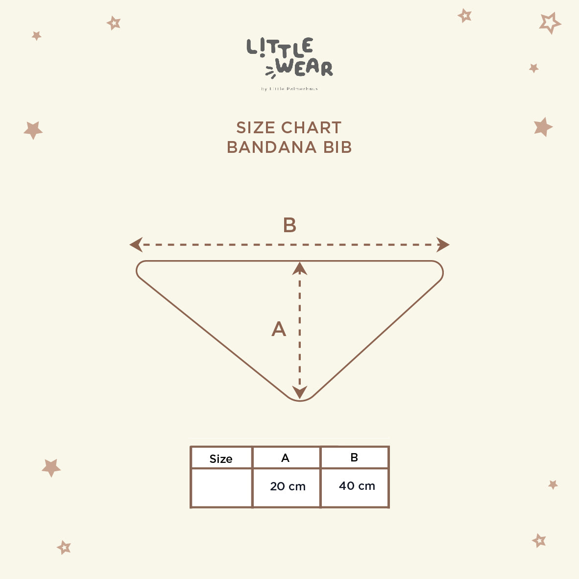 Little Wear Bandana Bib 18.0