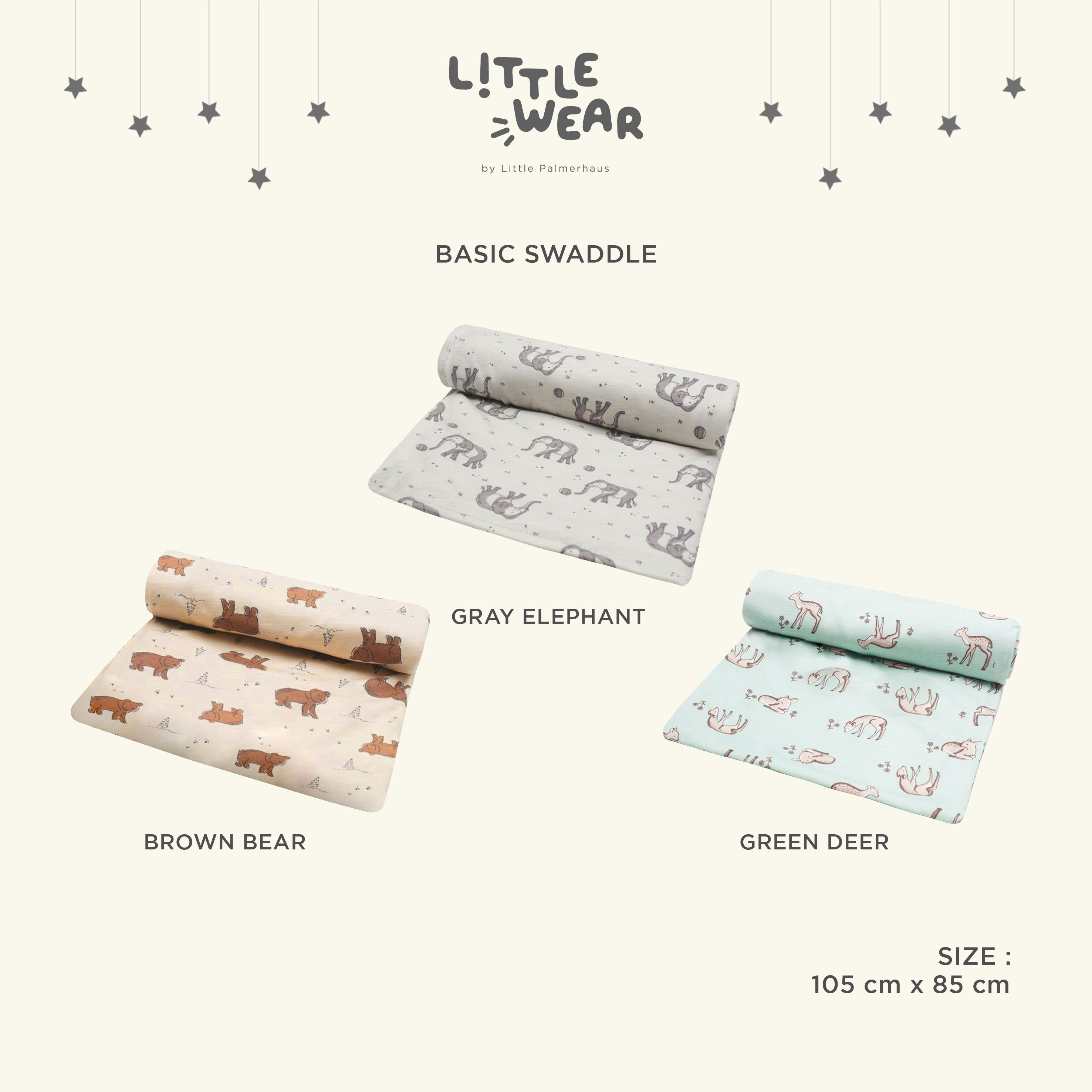 Little Wear Basic Swaddle 17.0