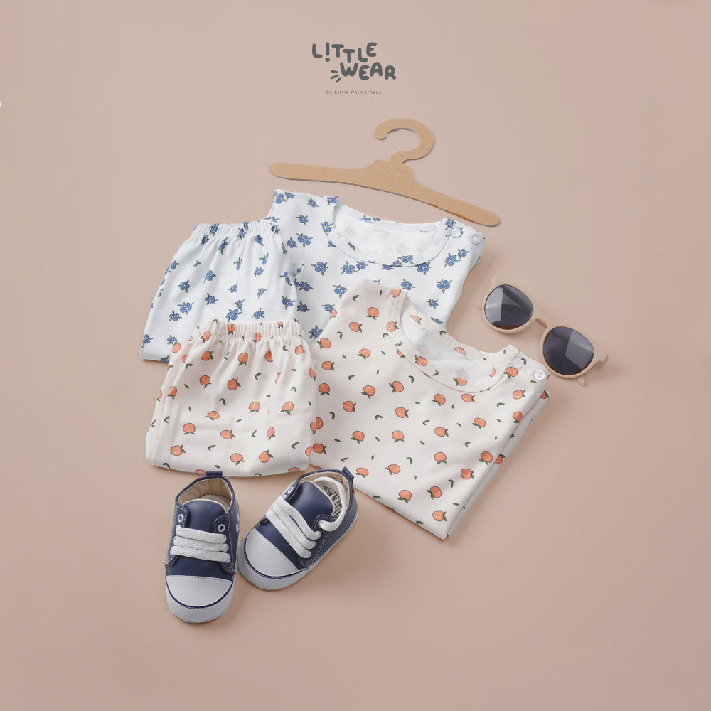 Little Wear Shoulder Button Short Set 19.0