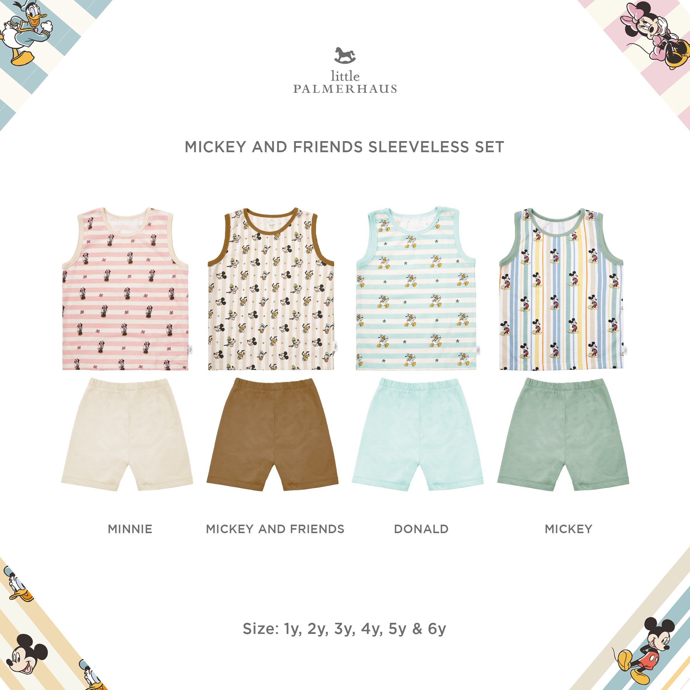 Mickey and Friends Sleeveless Set
