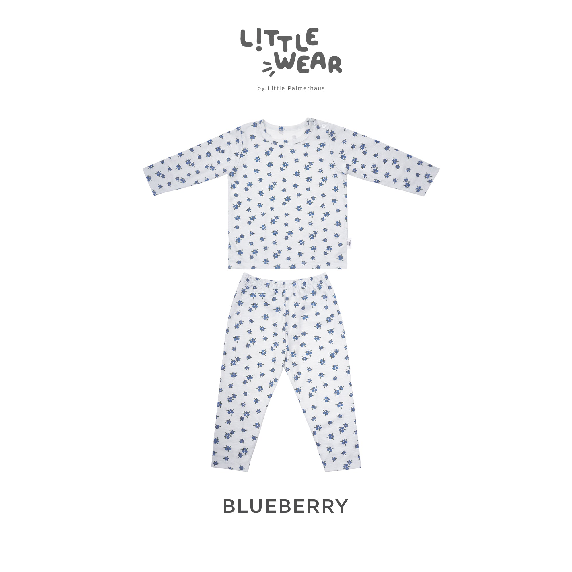 Little Wear Shoulder Button Long Set 19.0