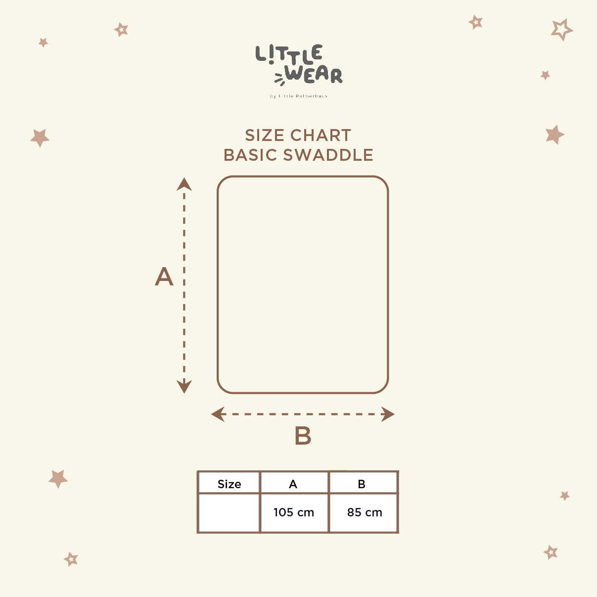 Little Wear Basic Swaddle 18.0