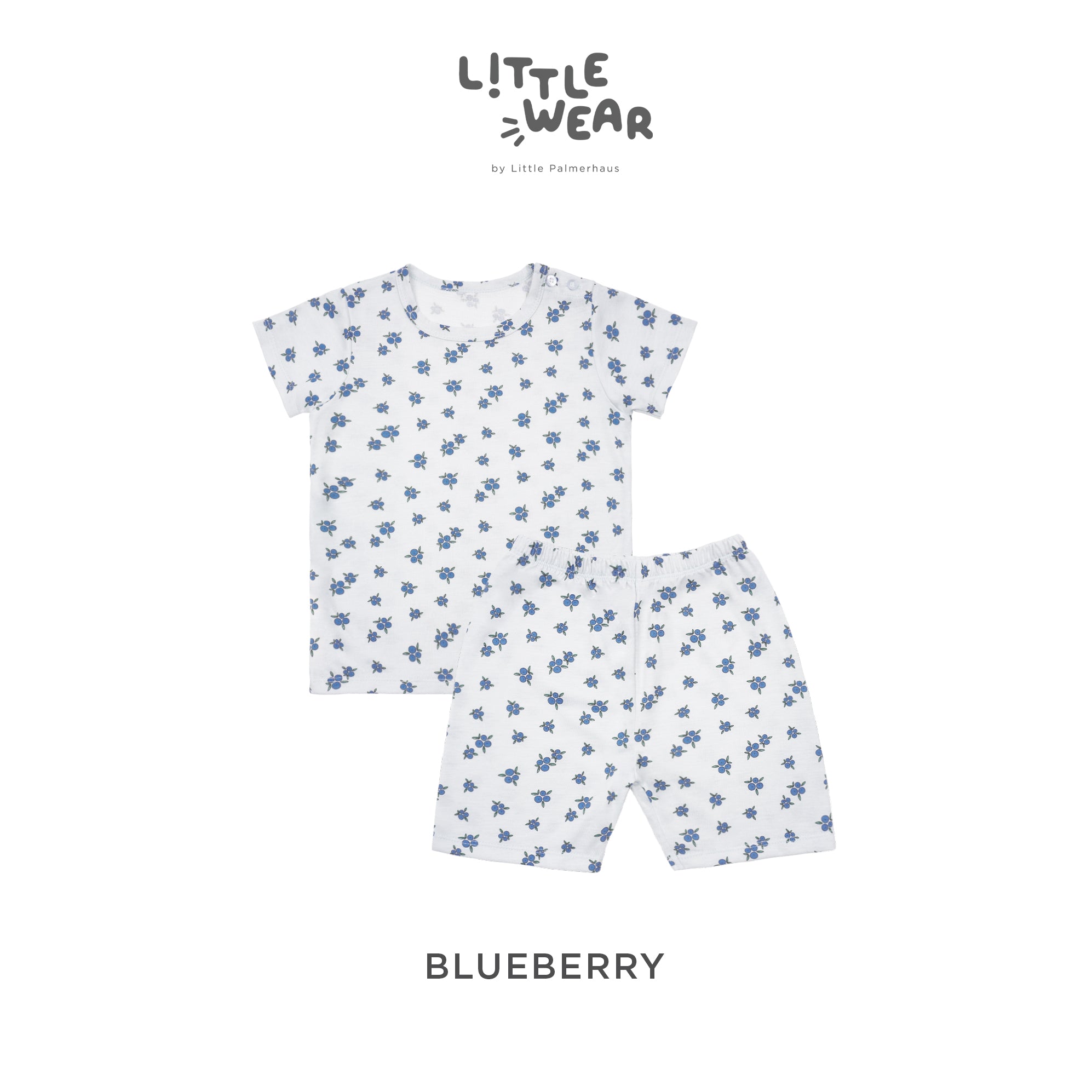 Little Wear Shoulder Button Short Set 19.0
