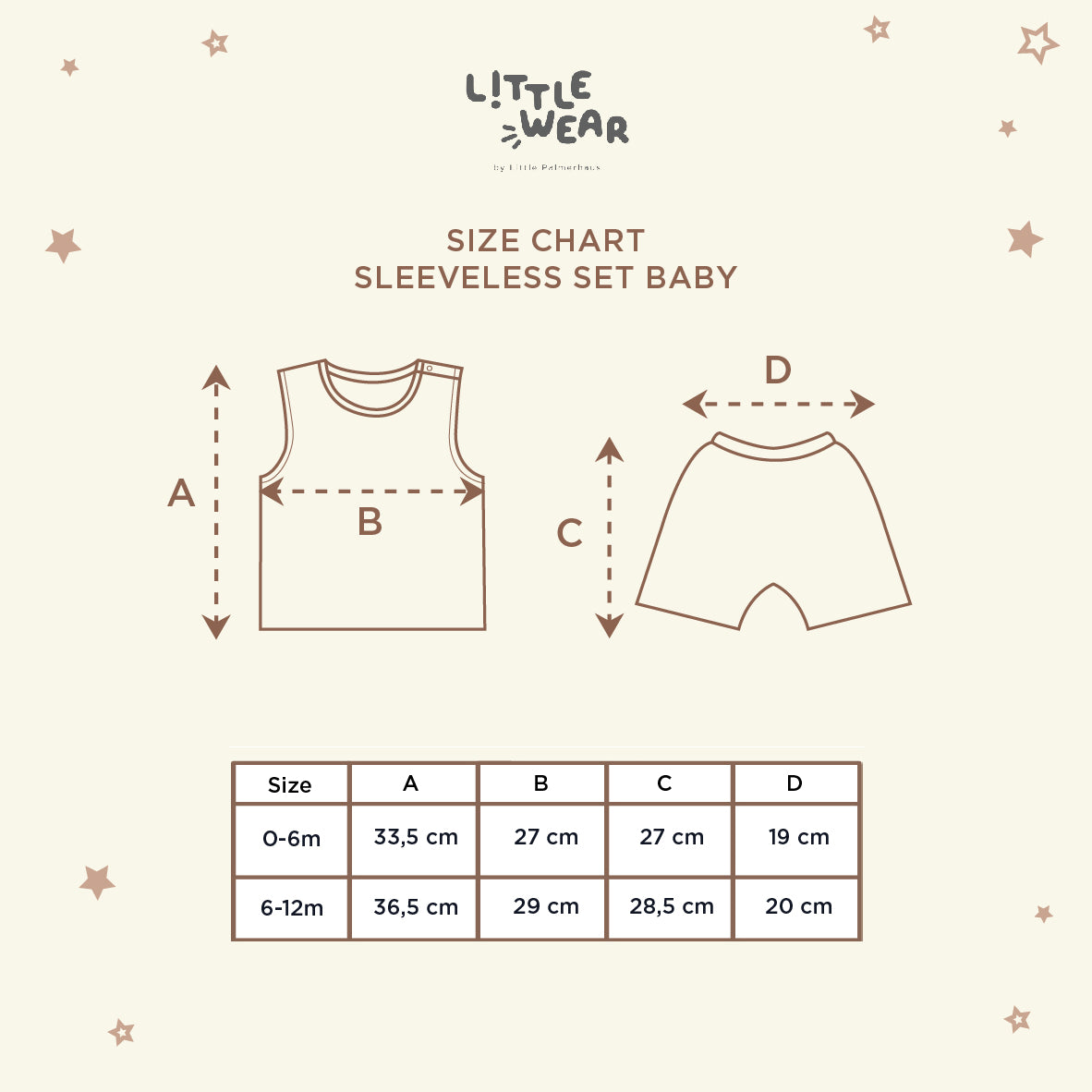 Little Wear Baby Sleeveless Set 17.0