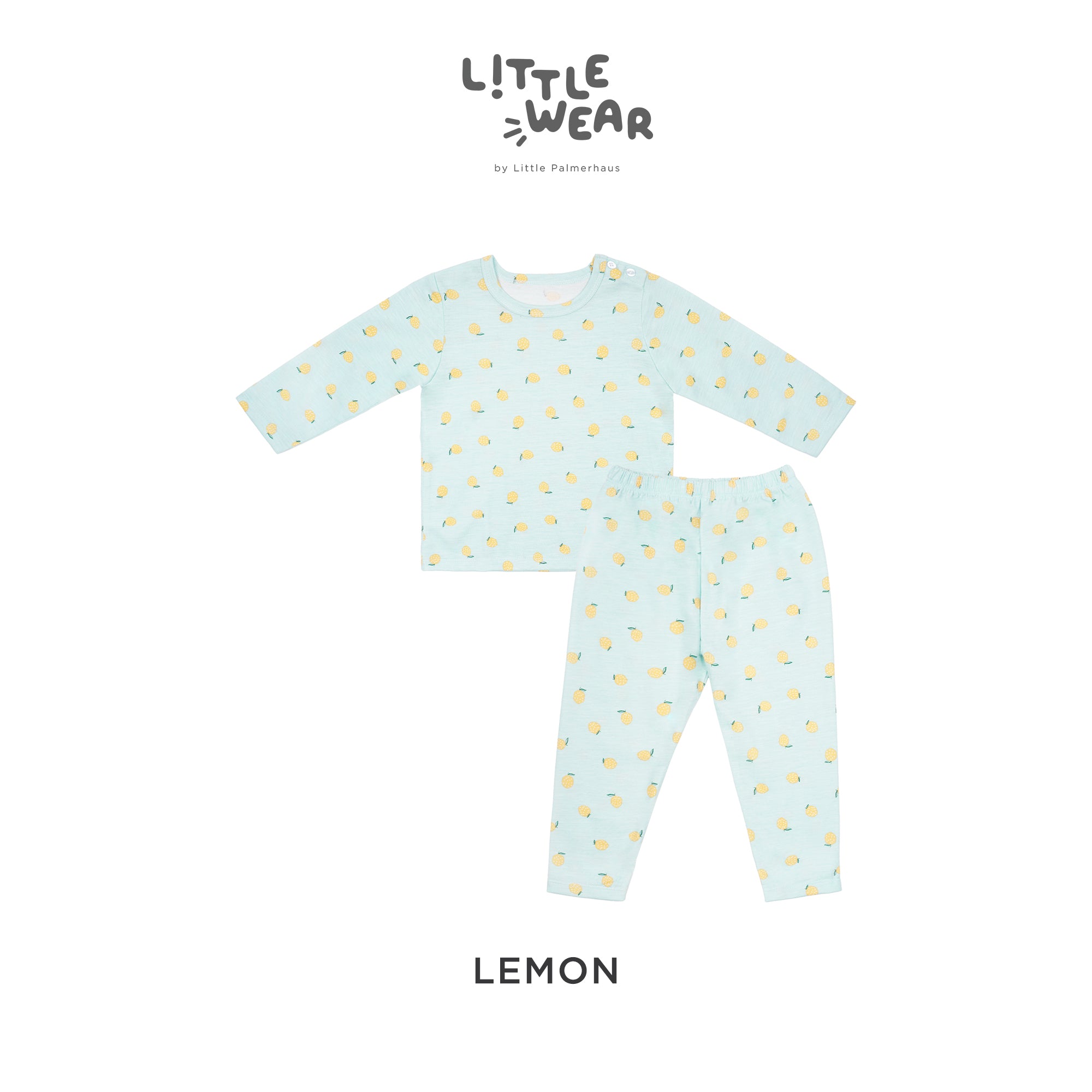 Little Wear Shoulder Button Long Set 18.0