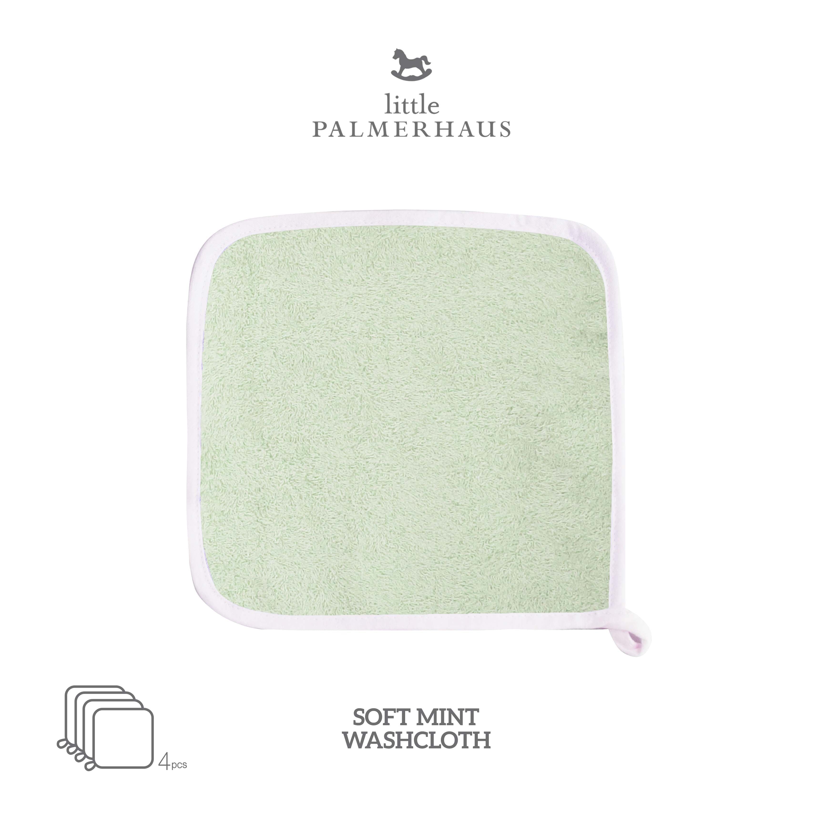 Bam & Boo Bamboo Washcloth Set Of 4 3.0