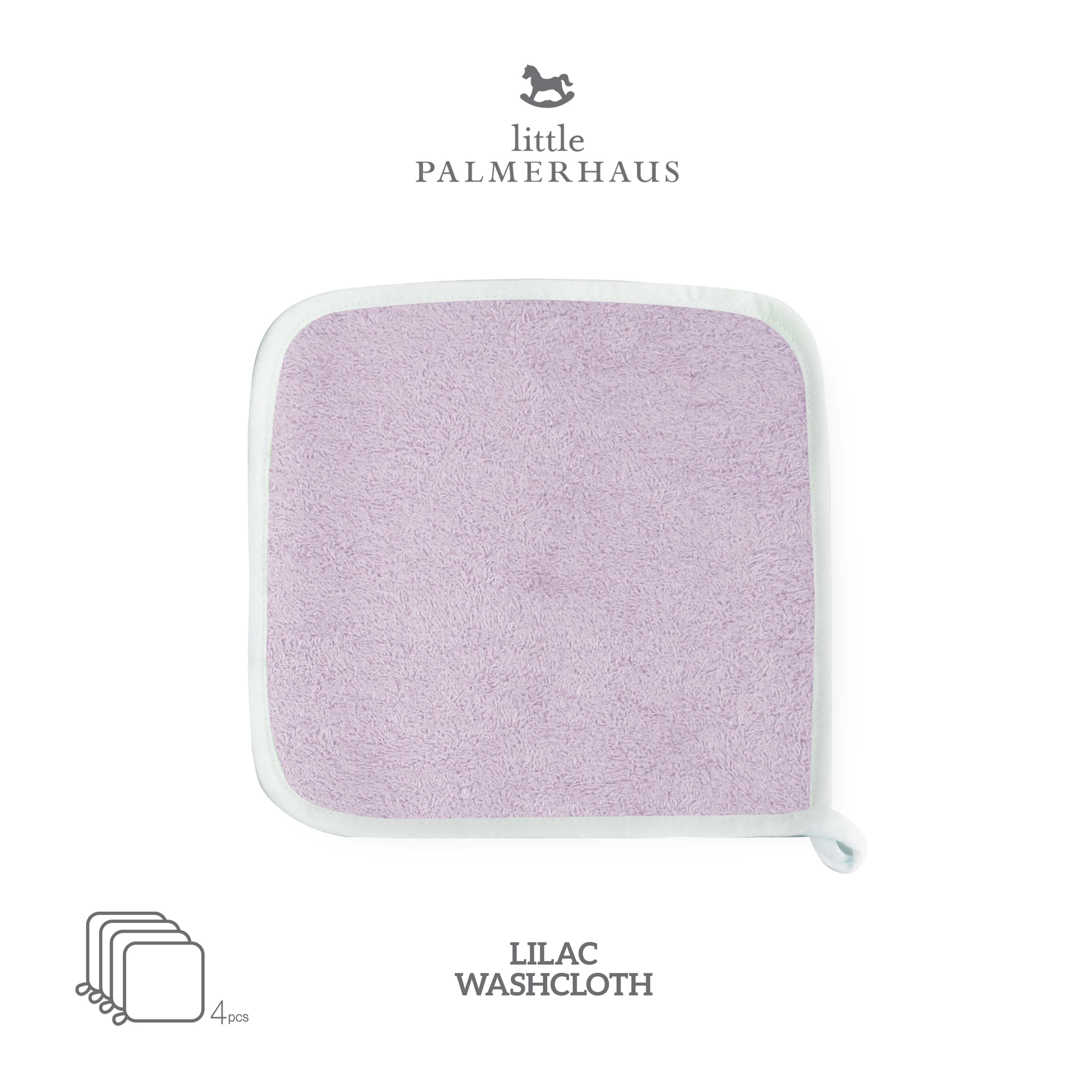 Bam & Boo Bamboo Washcloth Set Of 4 3.0