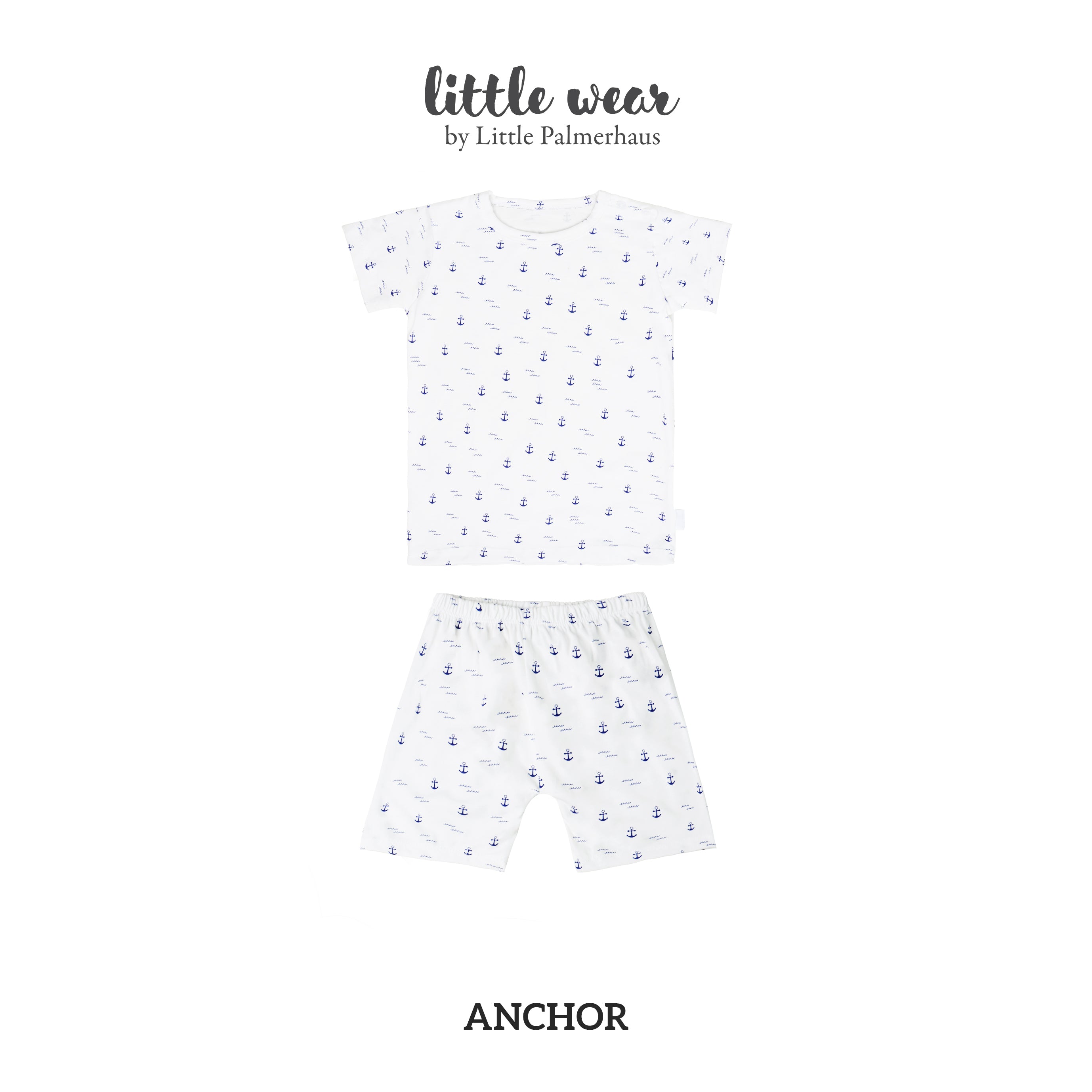 Little Wear Shoulder Button Short Sleeve 9.0