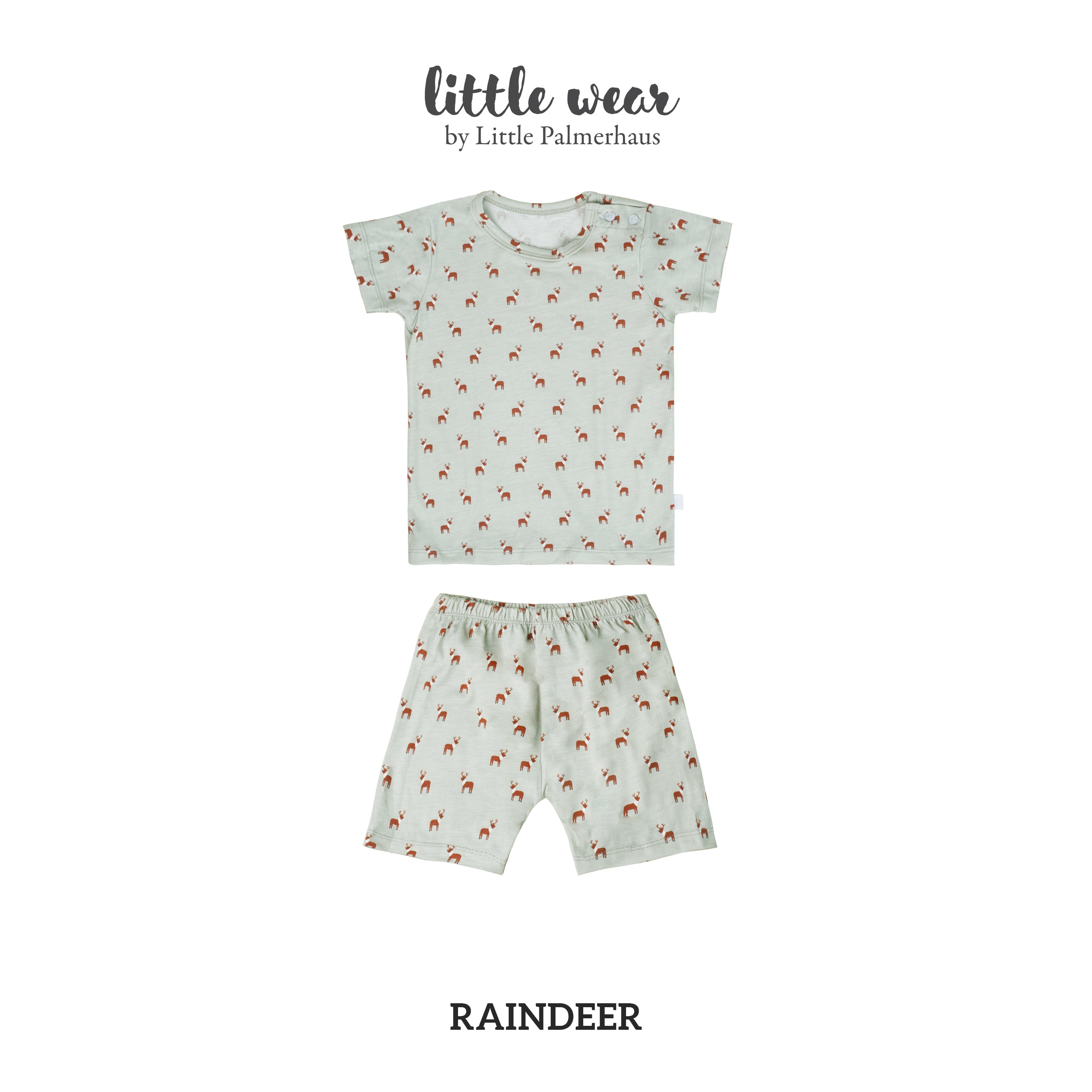 Little Wear Shoulder Button Short Sleeve 9.0