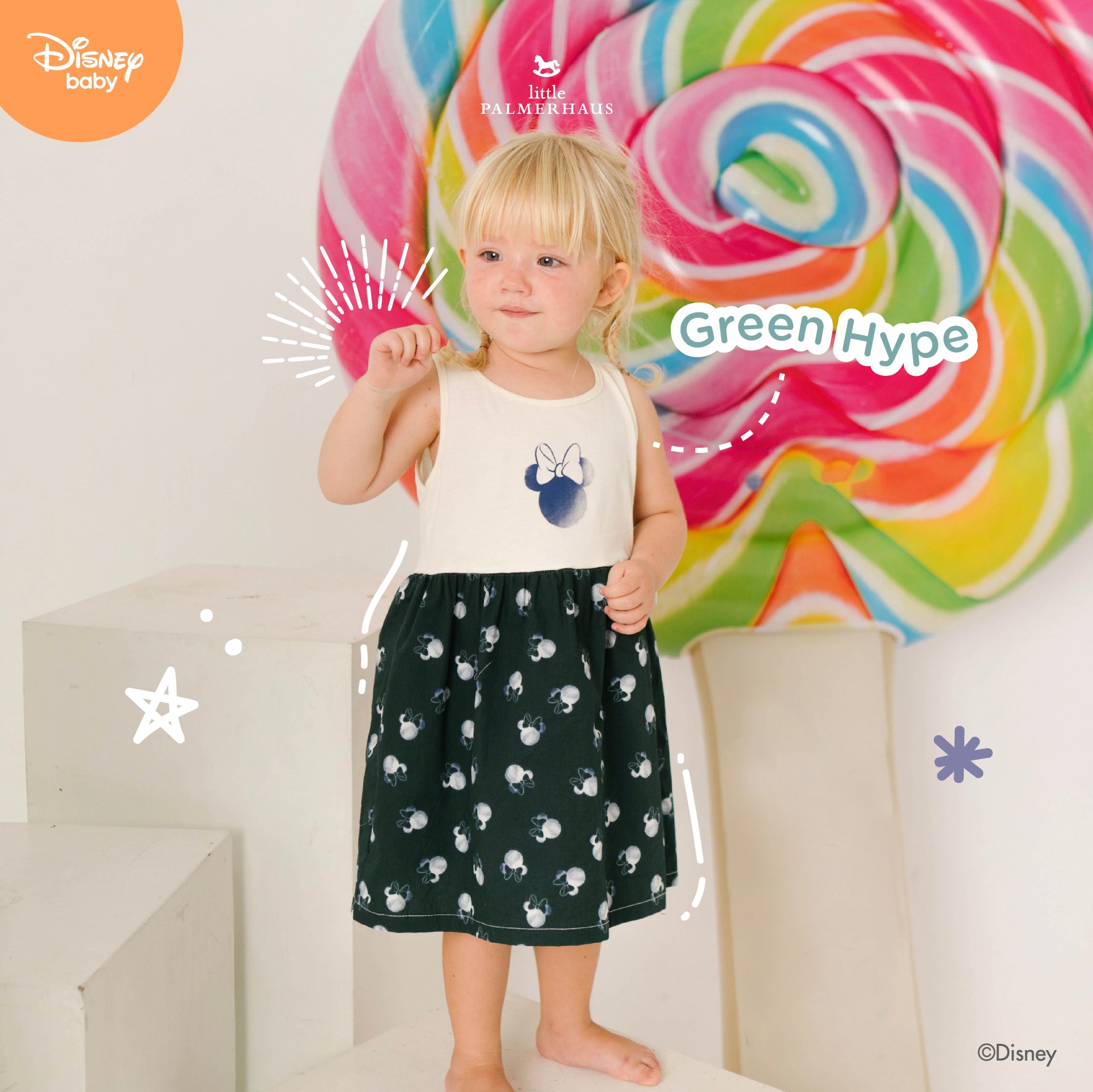 Disney Jolly Mickey Sleeveless Dress