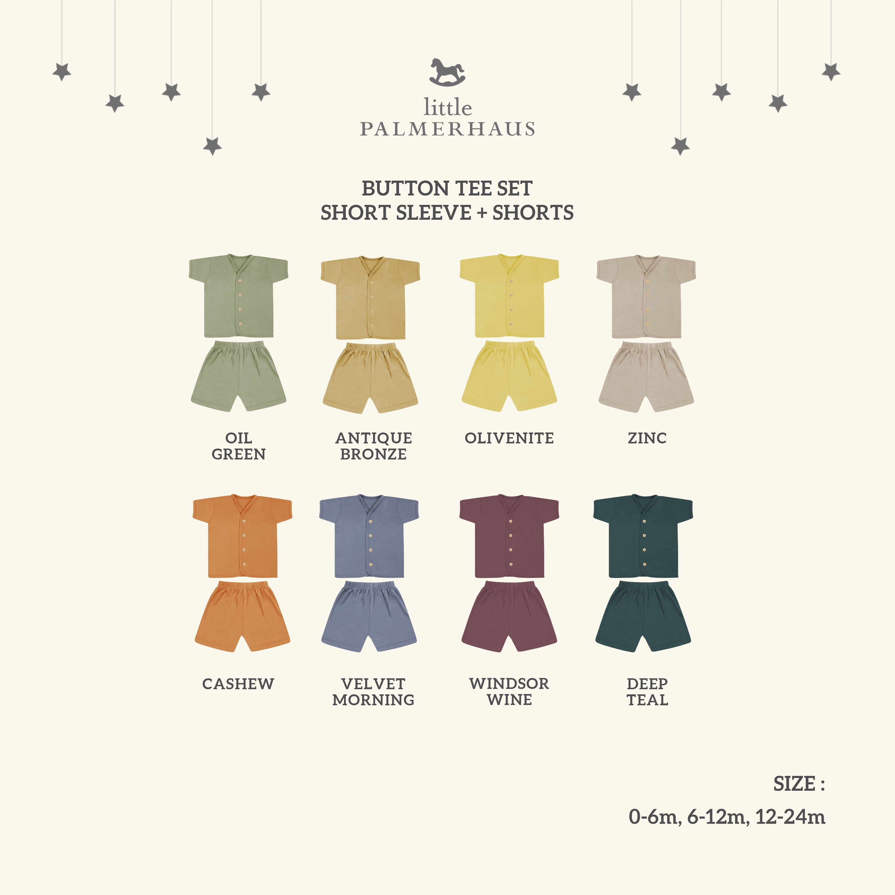 Button Tee Short 4.0