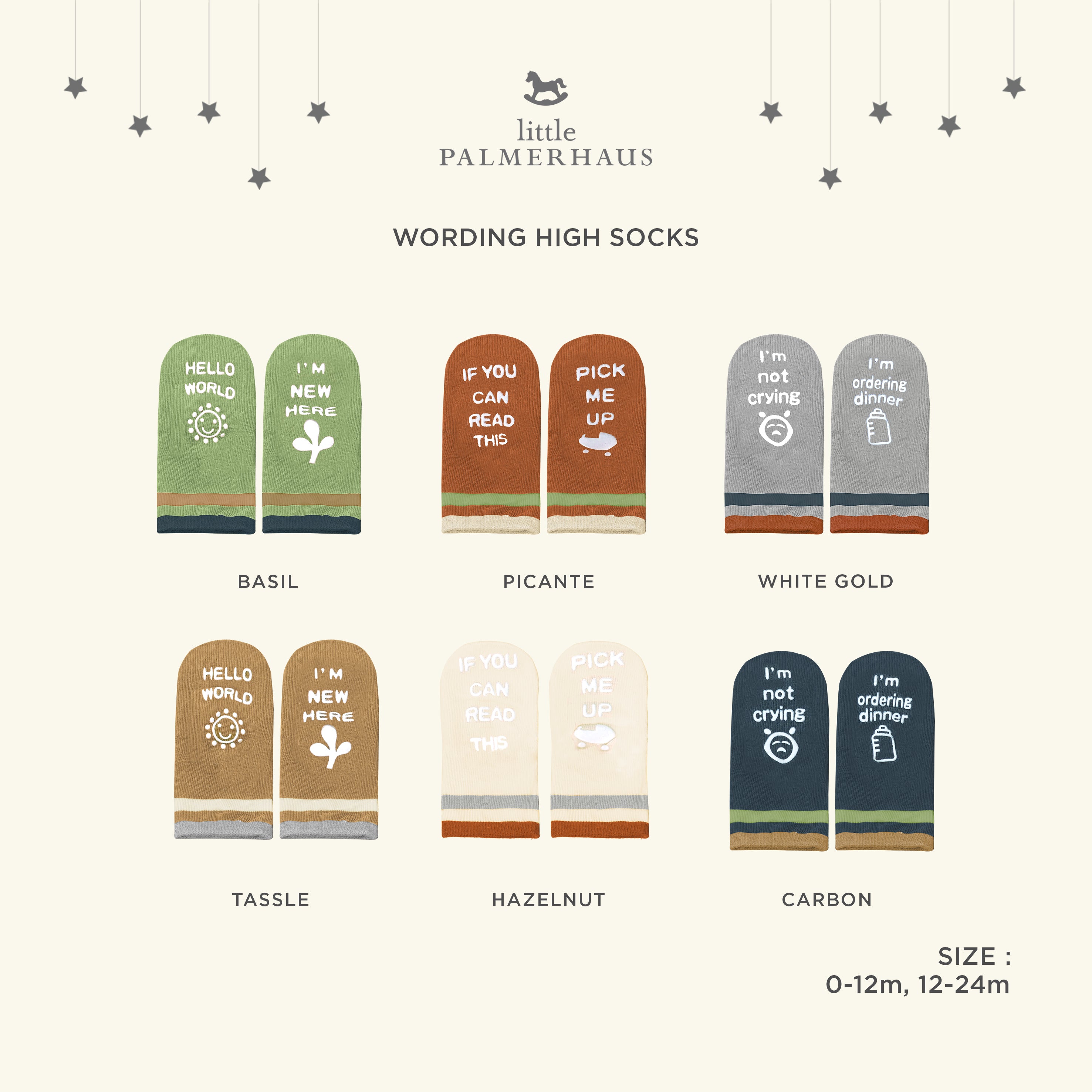 Wording High Socks
