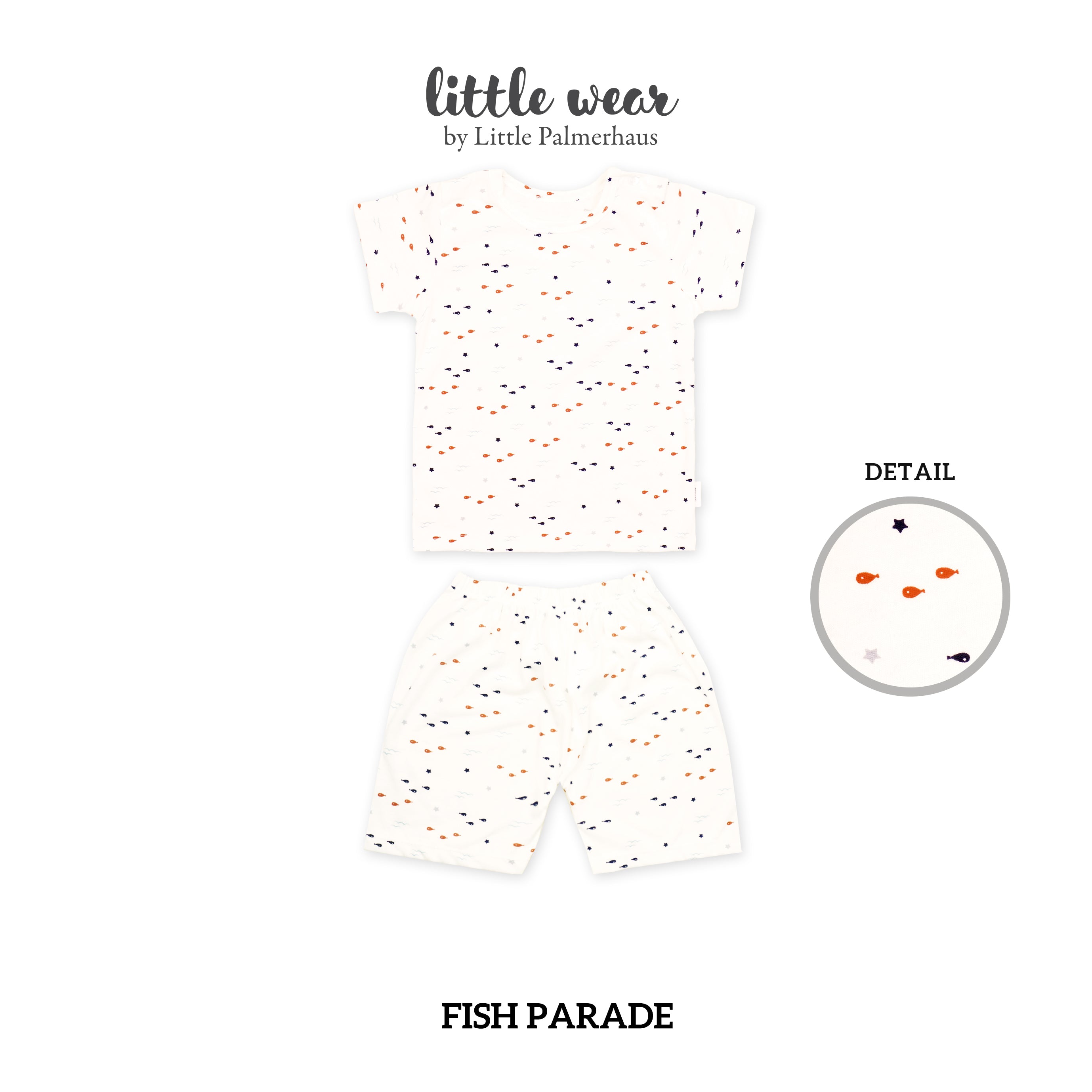 Little Wear Shoulder Button Short Sleeve 10.0