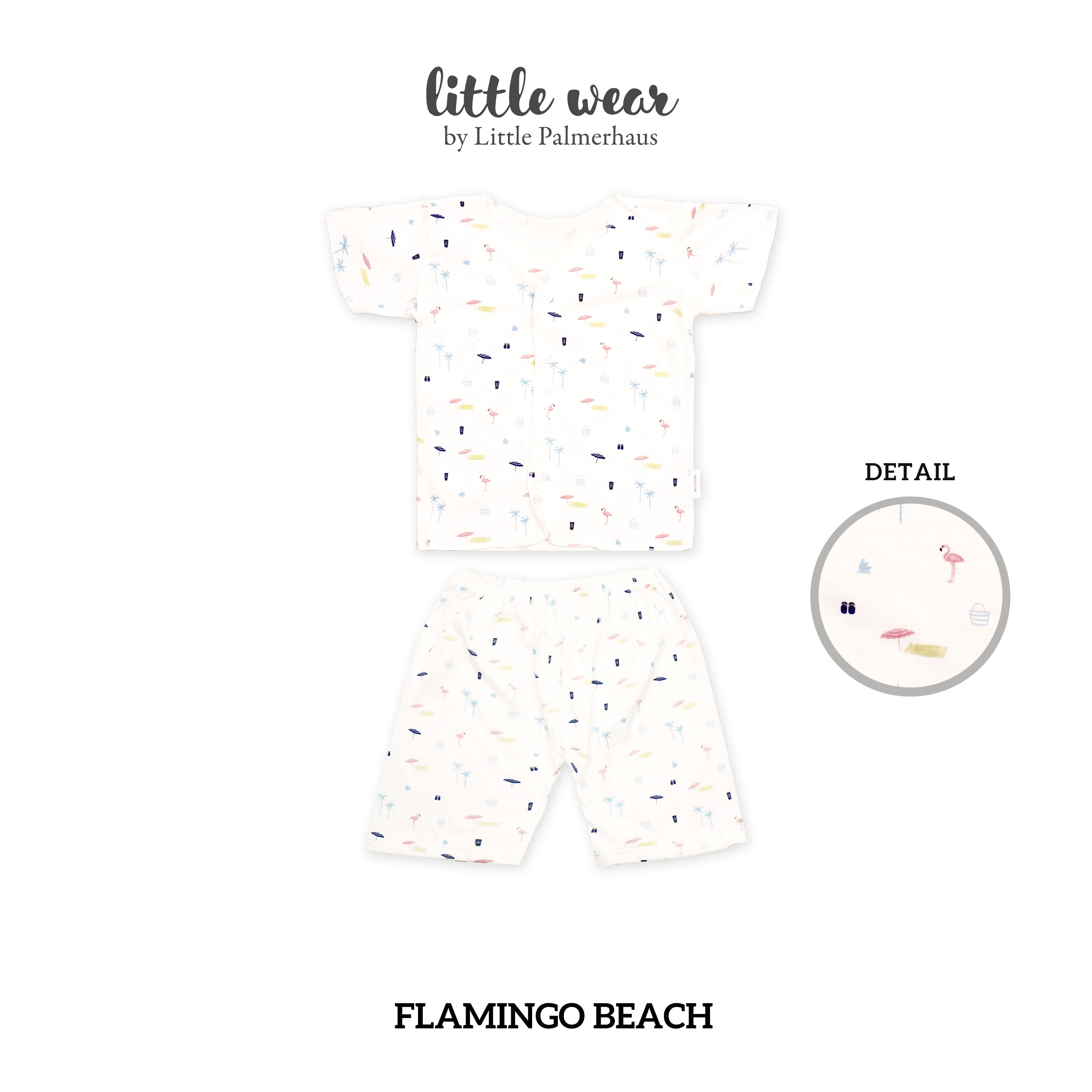 Little Wear Shoulder Button Short Sleeve 10.0