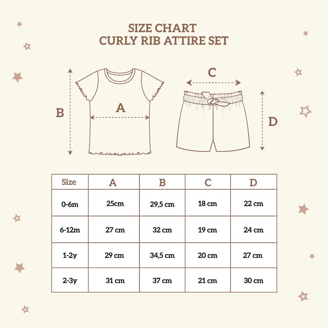 Disney Mickey Trip Curly Rib Attire Set