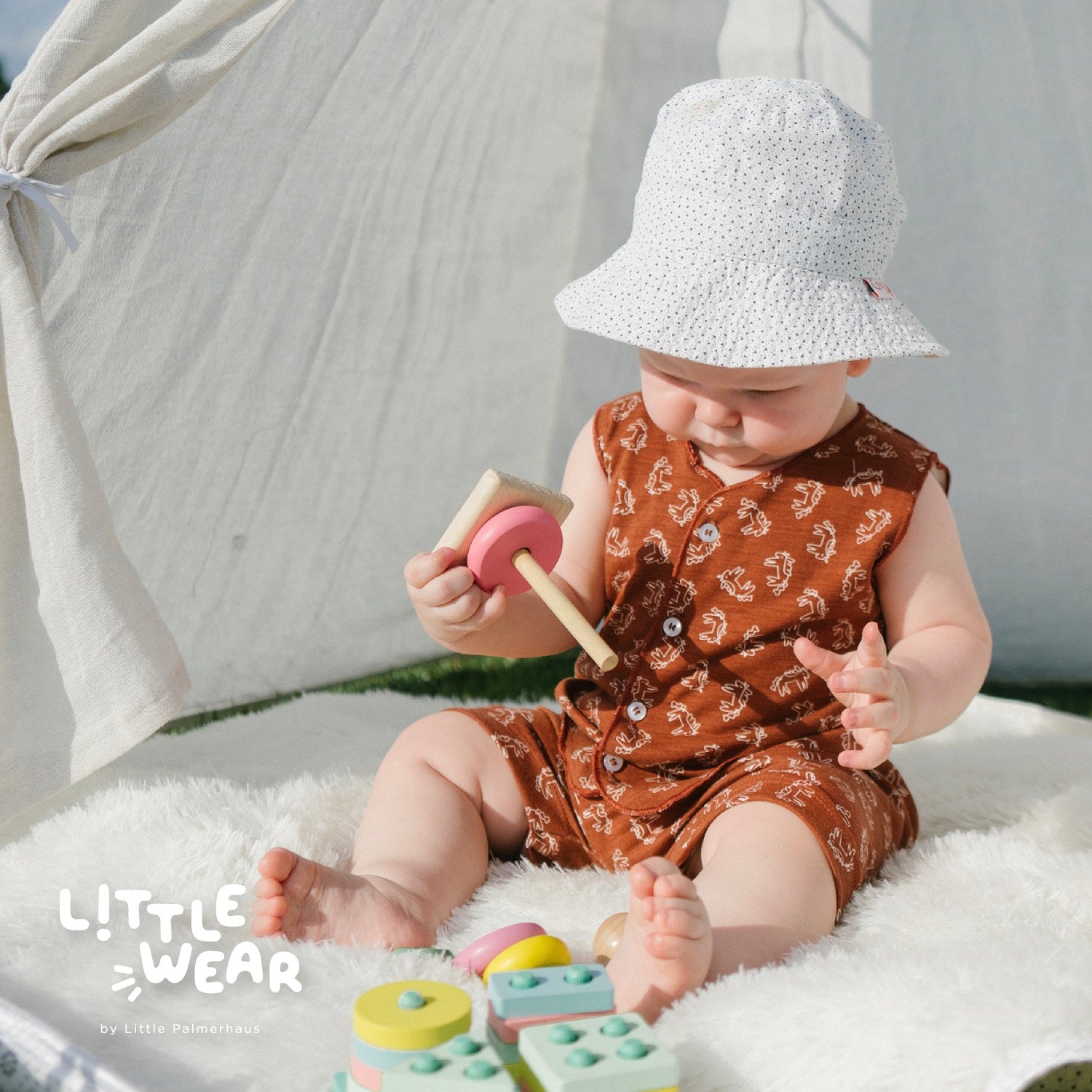 Little Wear Baby Sleeveless Set 11.0