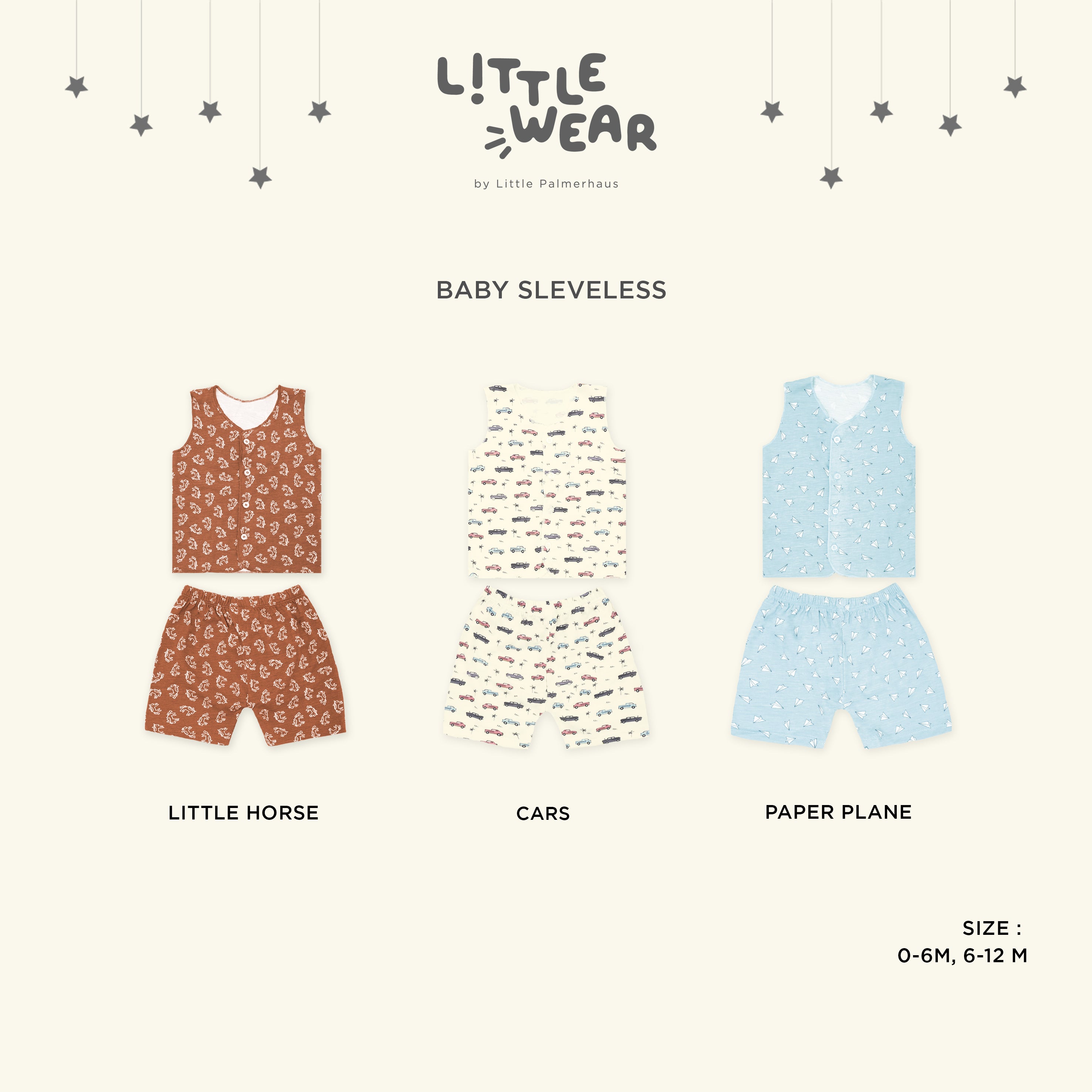 Little Wear Baby Sleeveless Set 11.0