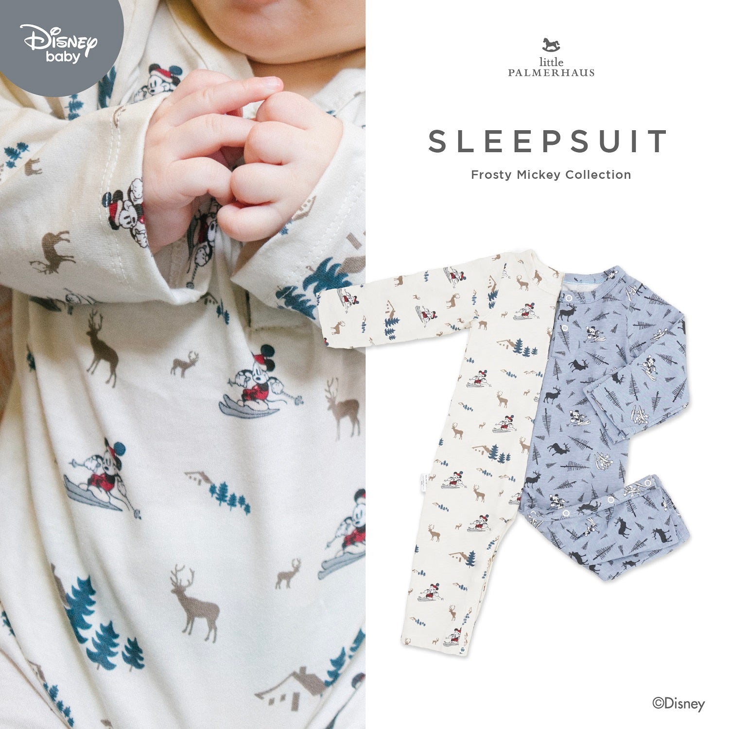 Disney Frosty Mickey Sleepsuit