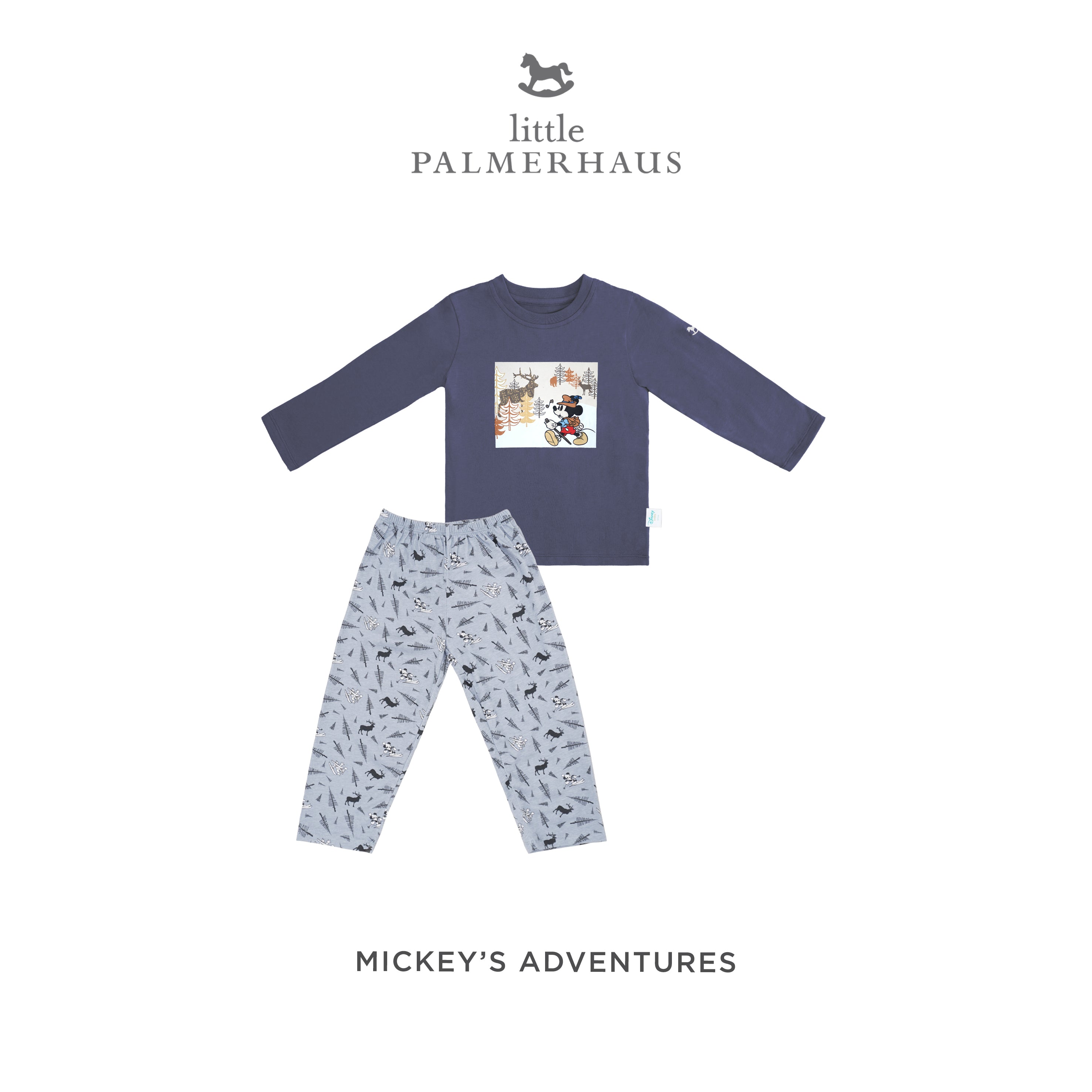 Disney Frosty Mickey Long Pjs