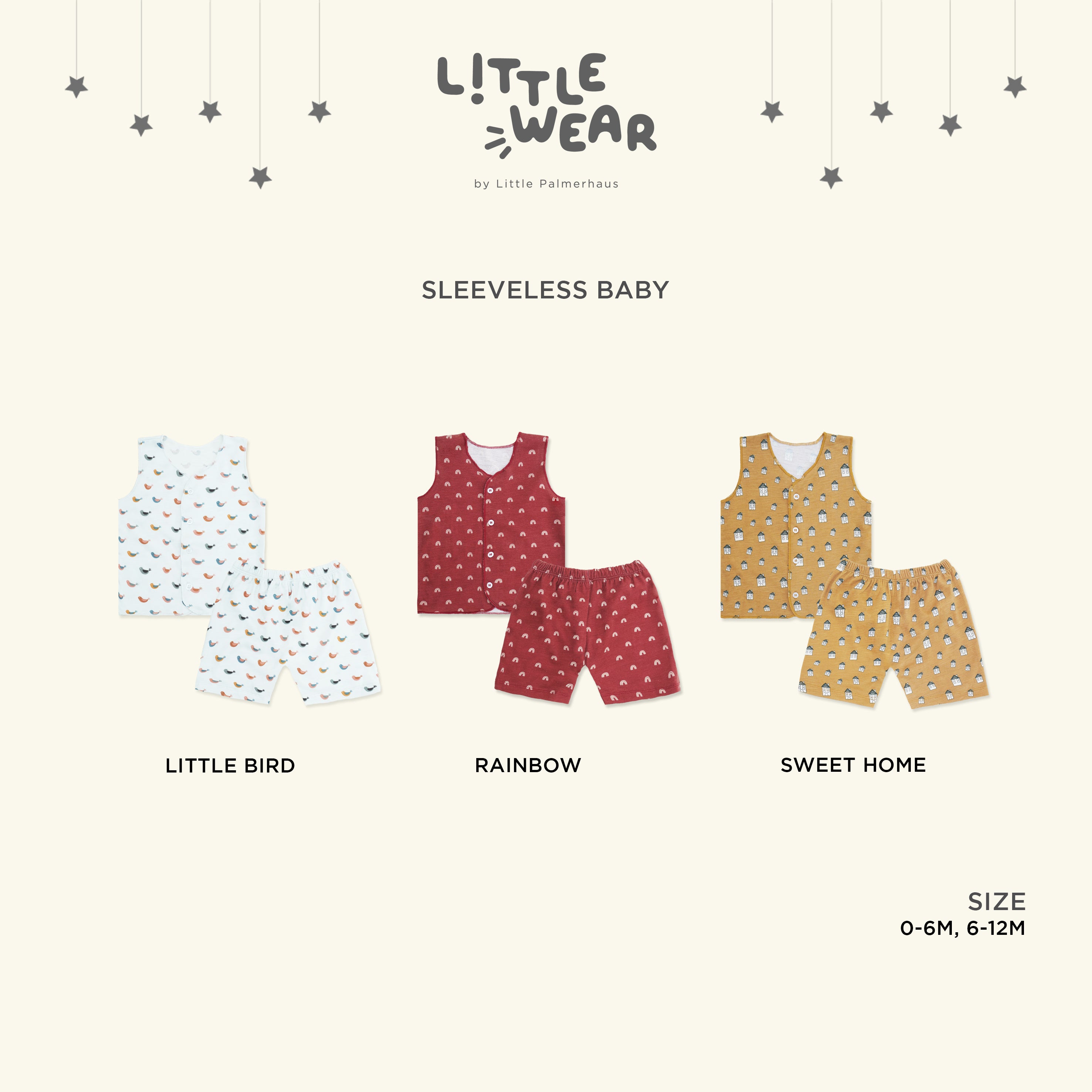 Little Wear Baby Sleeveless Set 12.0