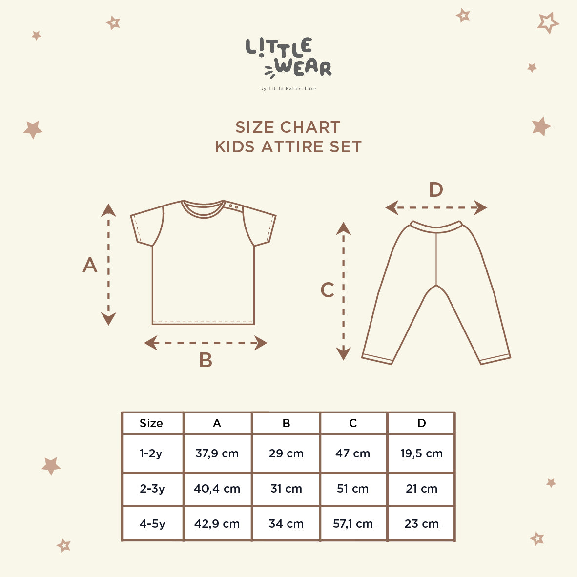 Little Wear Kids Attire Set 12.0