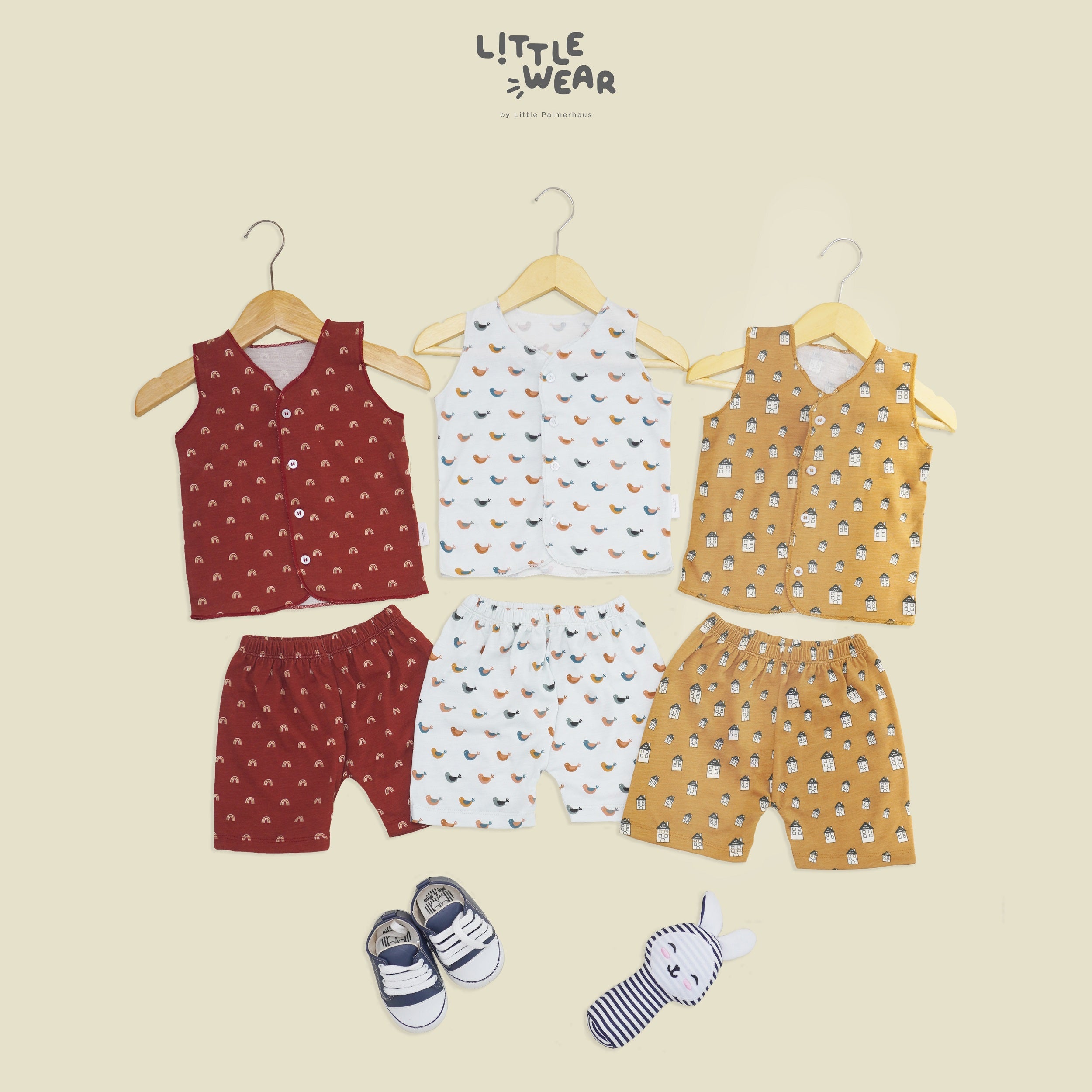 Little Wear Baby Sleeveless Set 12.0